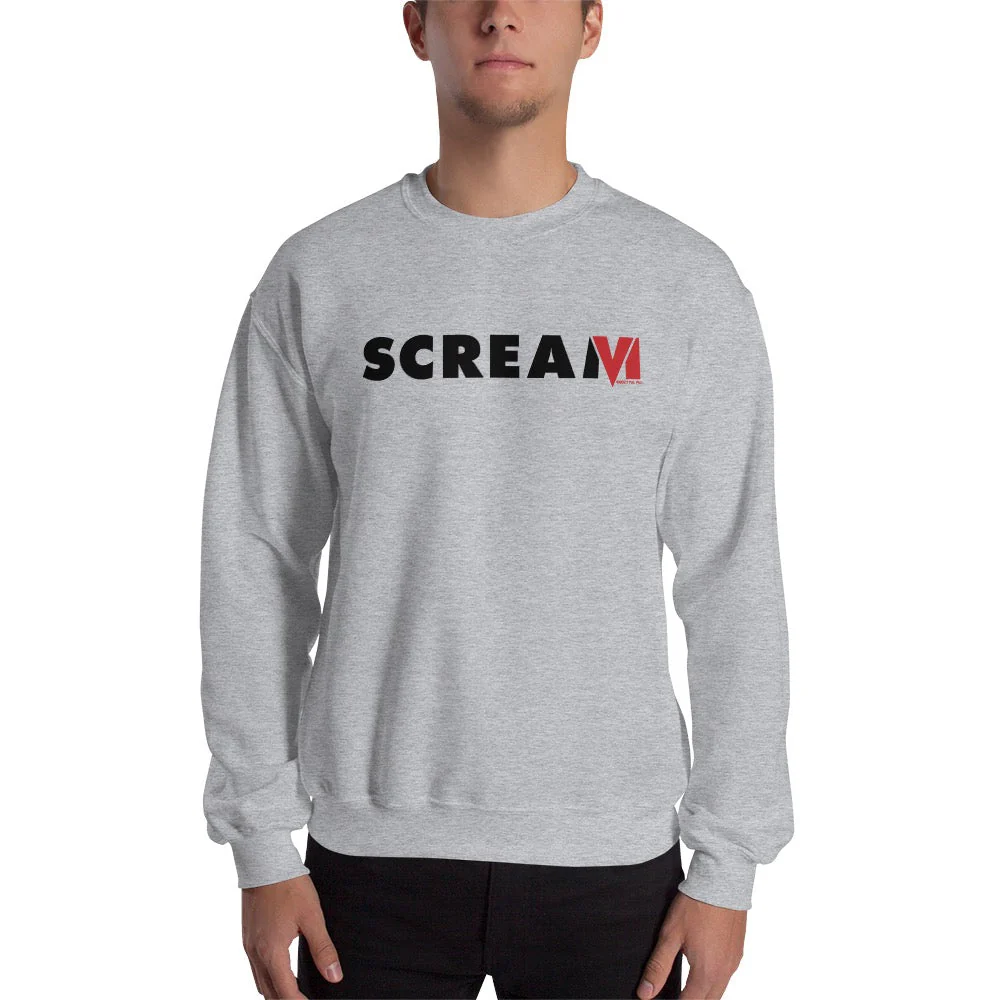 Scream VI Logo Adult Crewneck Sweatshirt - Image 4