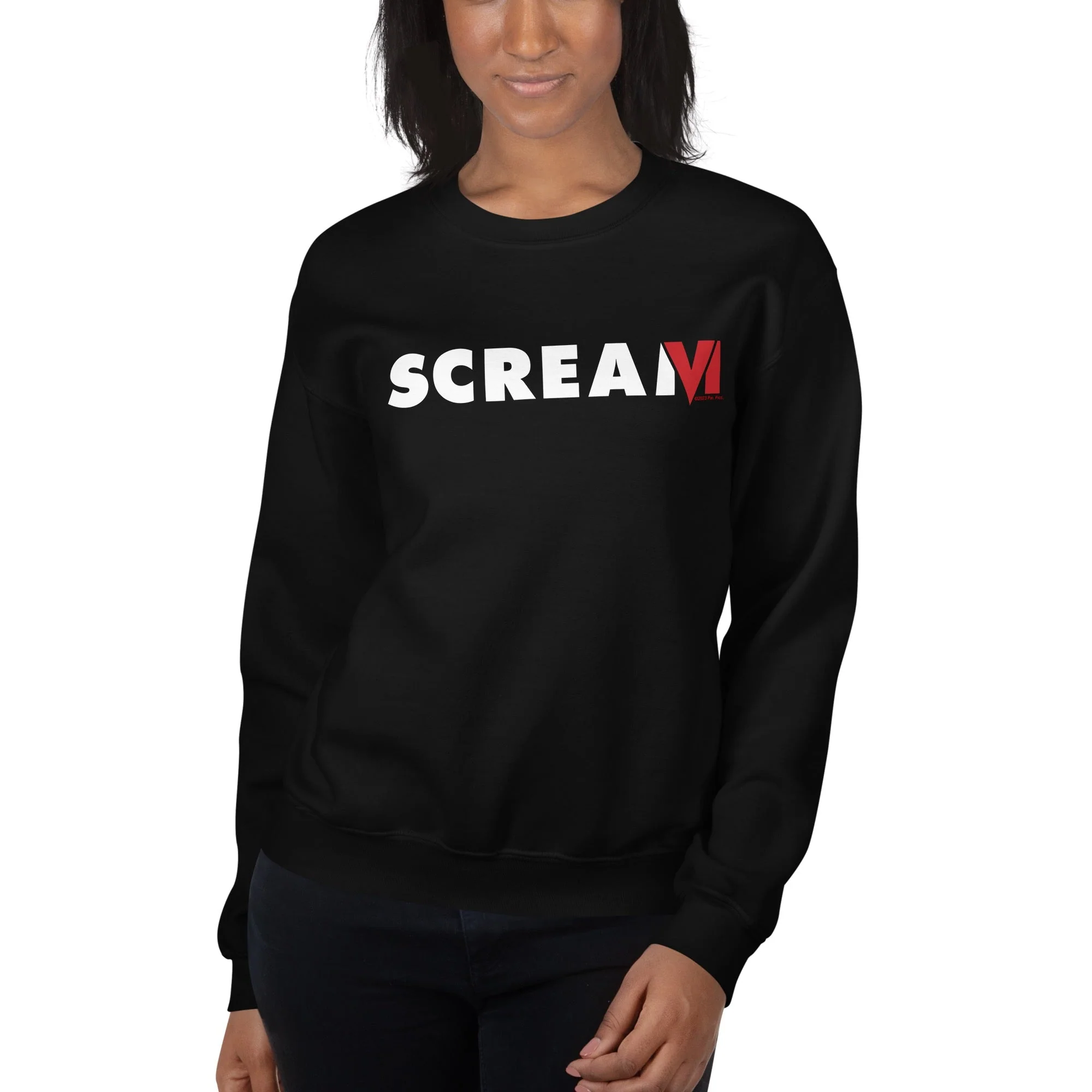 Scream VI Logo Adult Crewneck Sweatshirt - Image 6