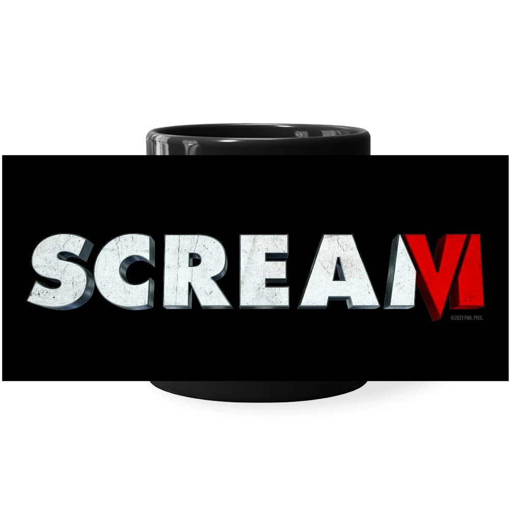 Scream VI Logo Black Mug - Image 2