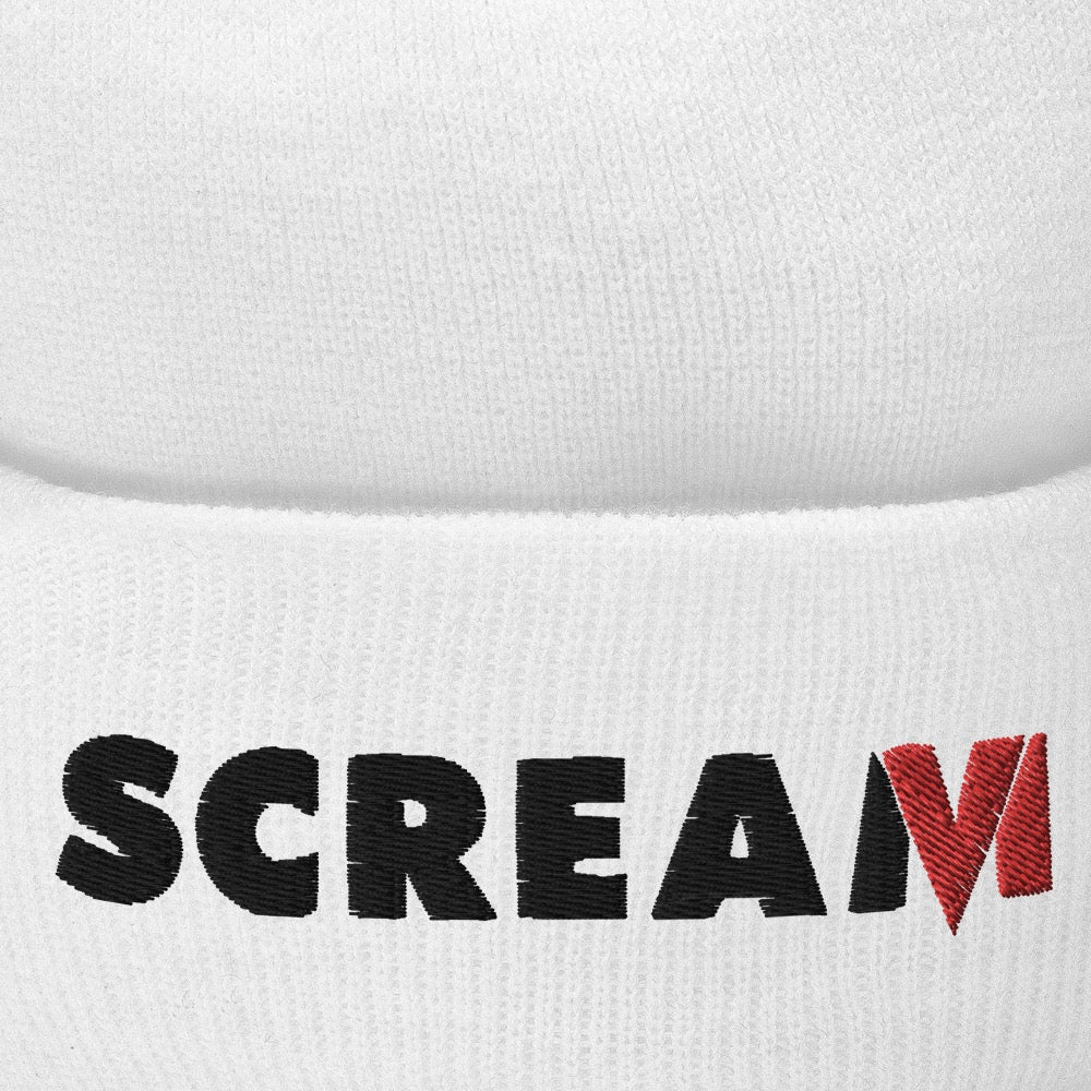Scream VI Logo Embroidered Cuffed Beanie - Image 2
