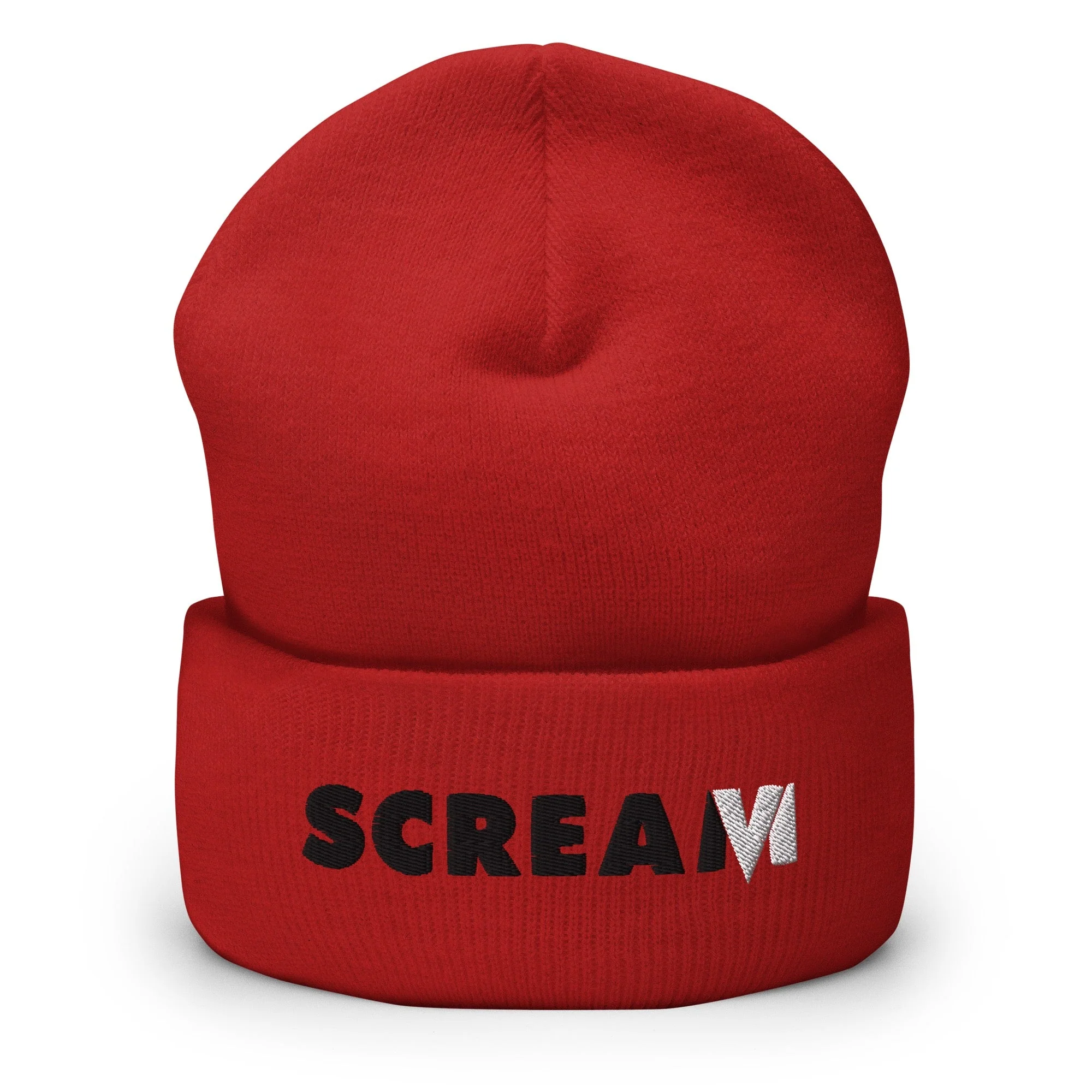 Scream VI Logo Embroidered Cuffed Beanie - Image 8