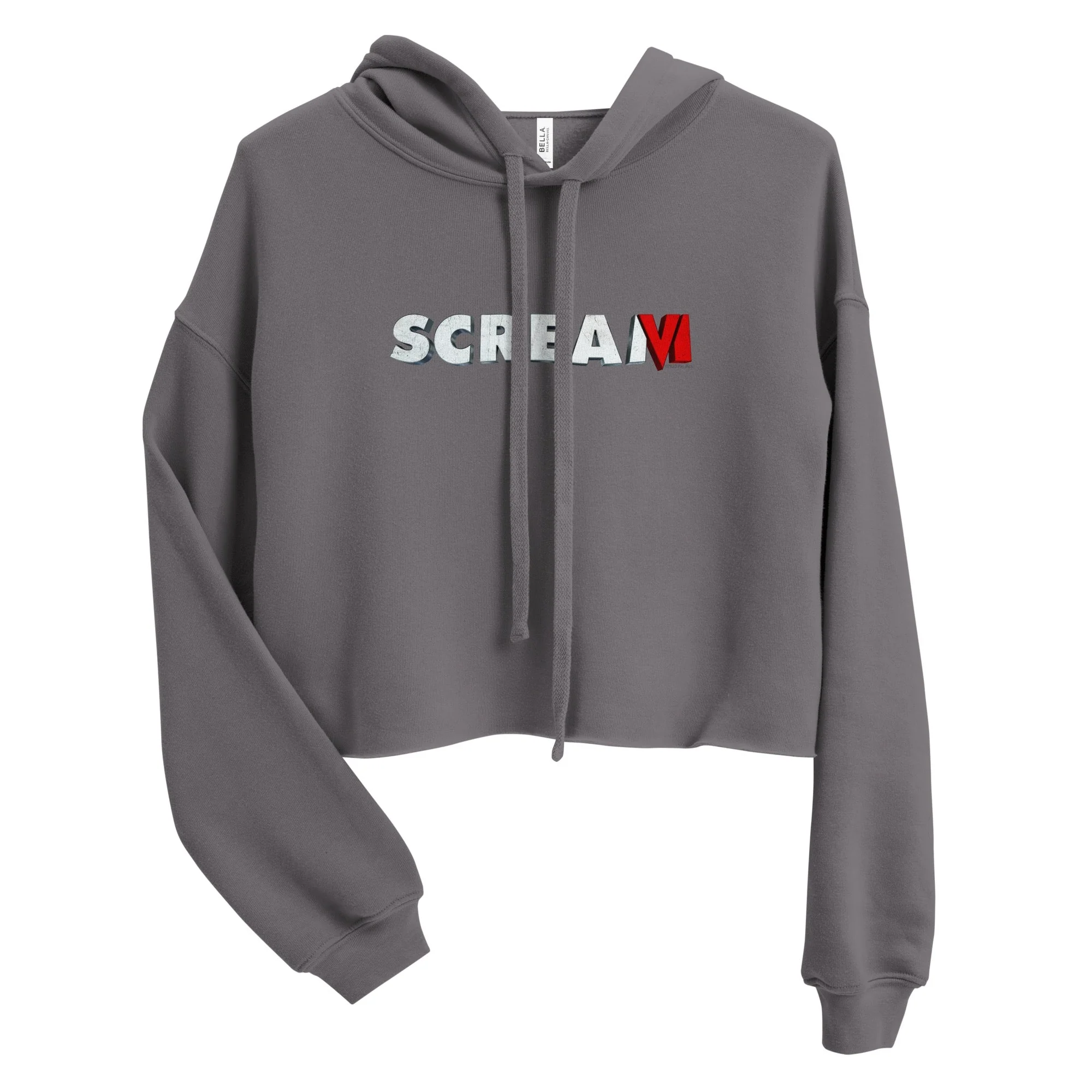 Scream VI Logo Women's Cropped Hooded Sweatshirt
