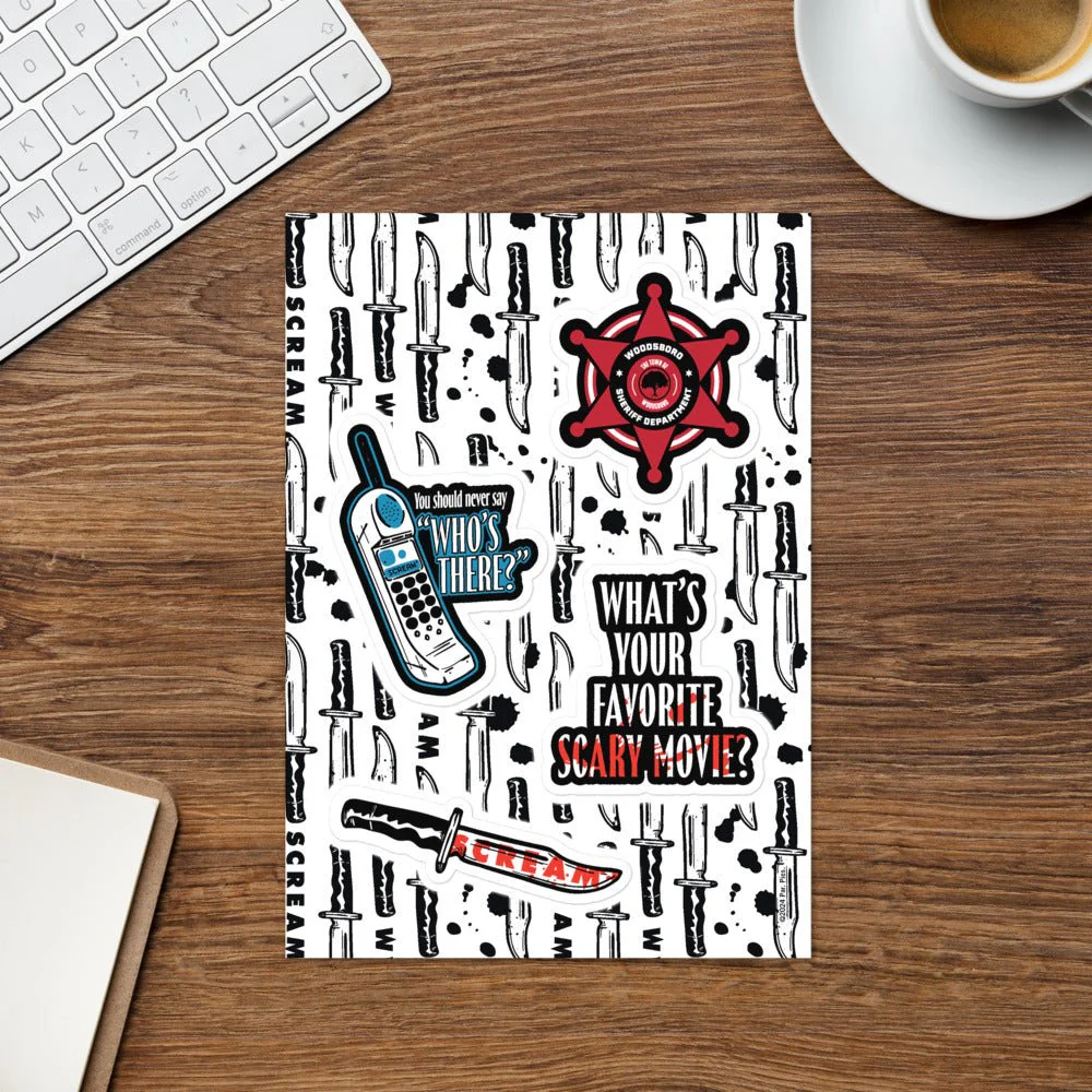 Scream Icons Sticker Sheet - Image 2