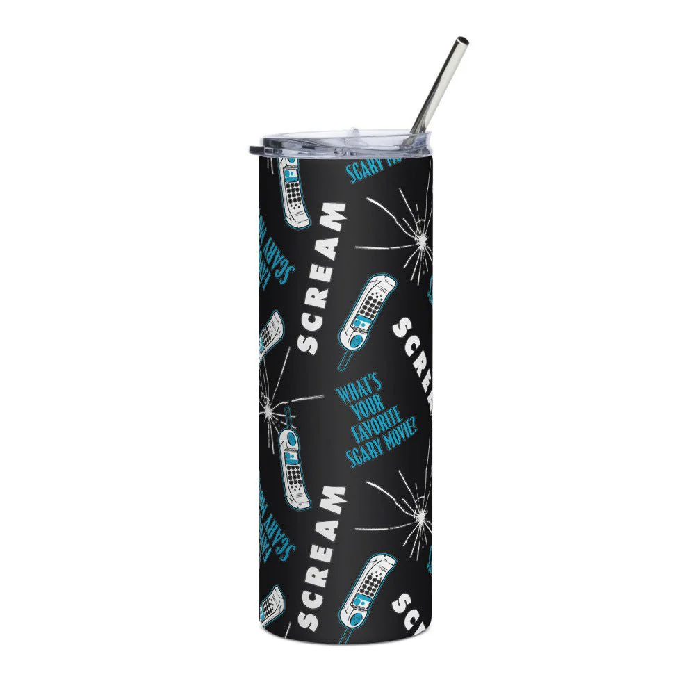 Scream What's Your Favorite Scary Movie Tumbler