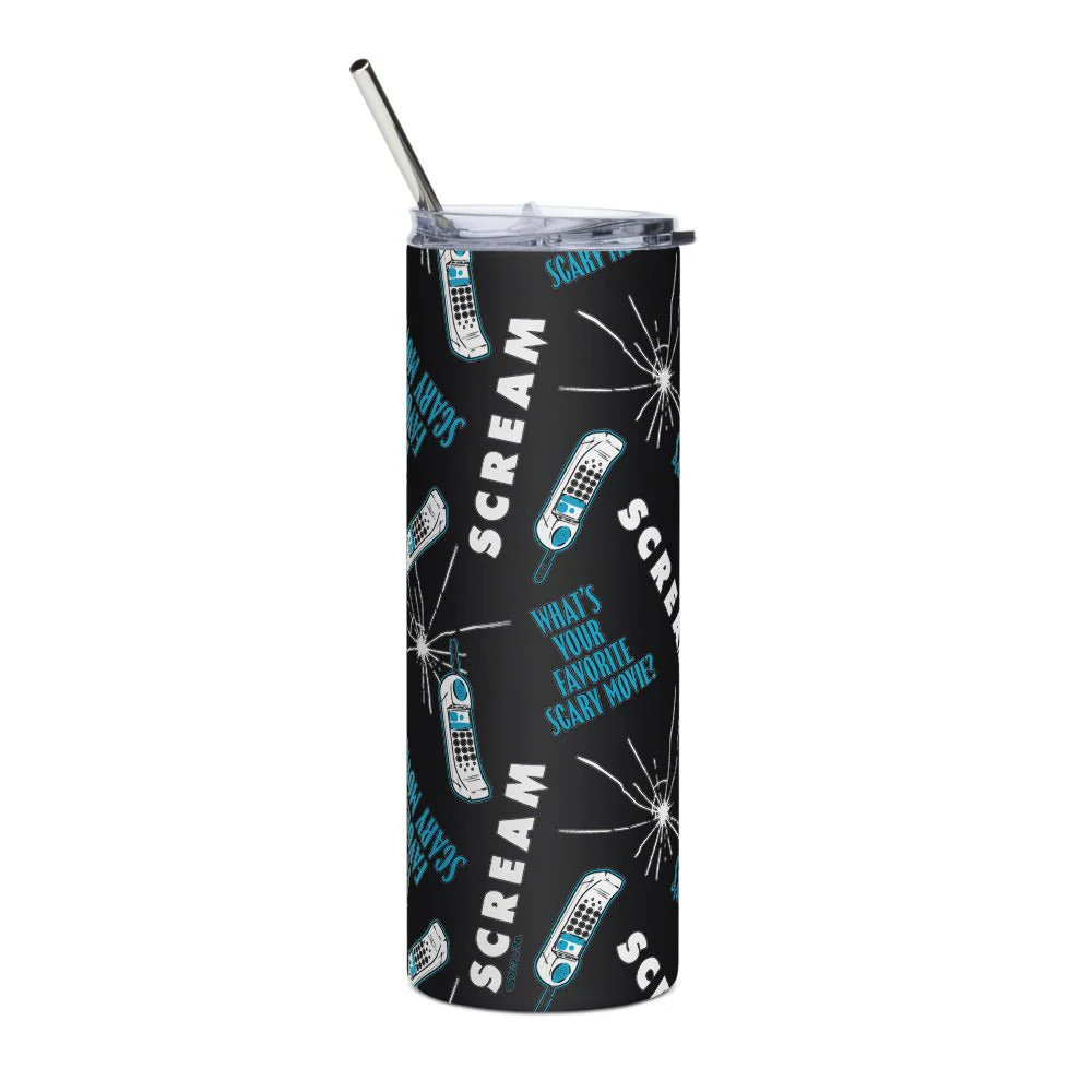 Scream What's Your Favorite Scary Movie Tumbler - Image 2