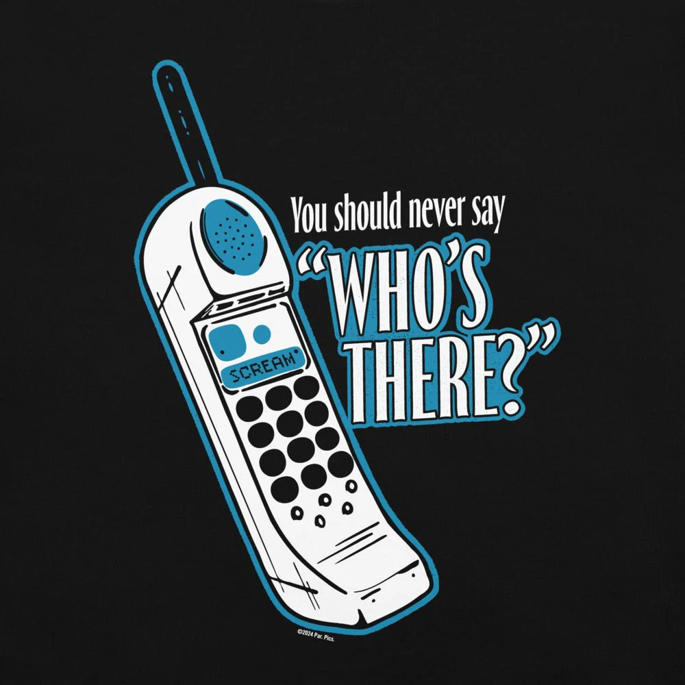 Scream Who's There? Unisex Comfort Colors T-Shirt - Image 2