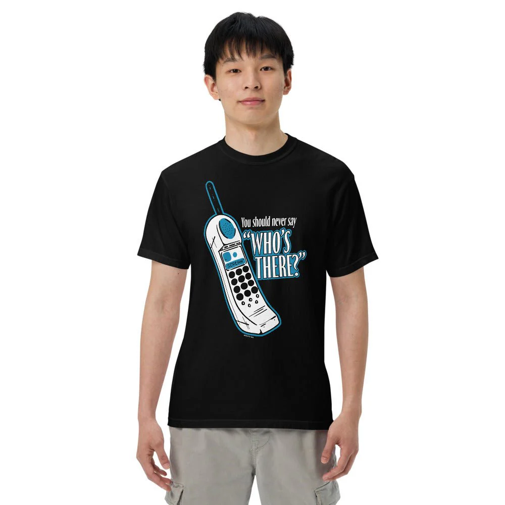 Scream Who's There? Unisex Comfort Colors T-Shirt - Image 3