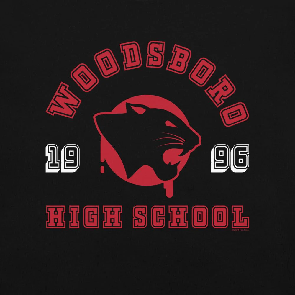 Scream Woodsboro High Unisex Comfort Colors T-Shirt - Image 2