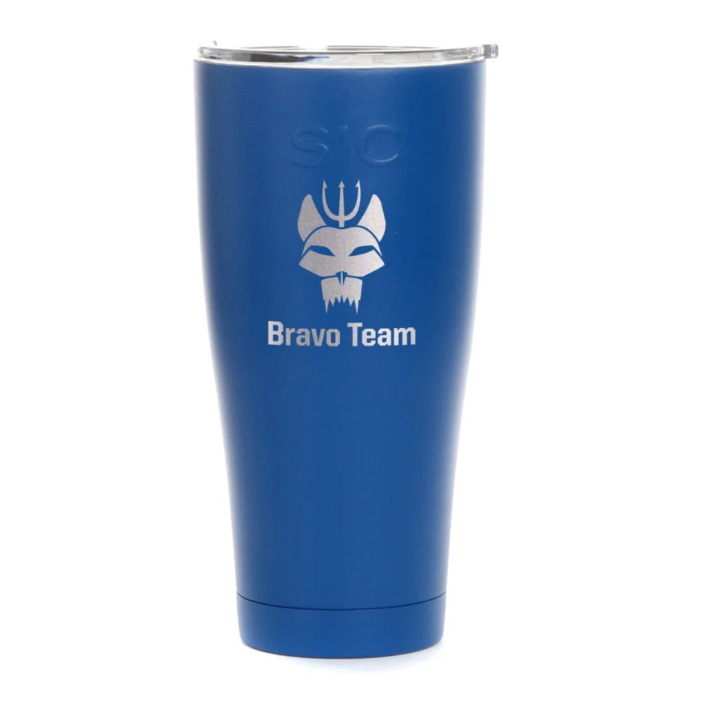 SEAL Team Bravo Laser Engraved SIC Tumbler - Image 5