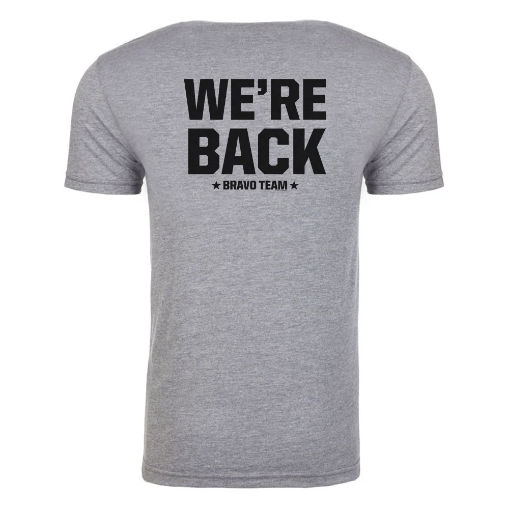 SEAL Team Bravo Team We're Back Men's Tri-Blend T-Shirt - Image 6