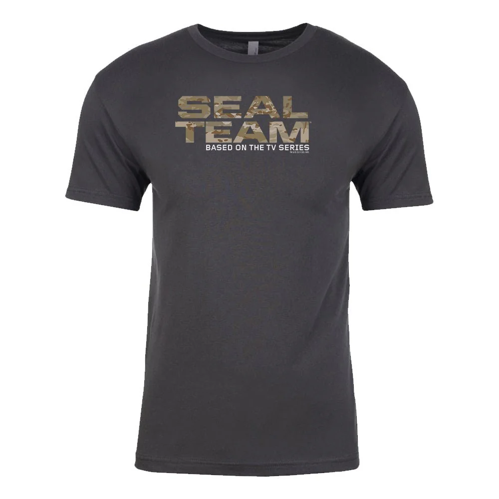 SEAL Team Camouflage Logo Adult Short Sleeve T-Shirt - Image 2