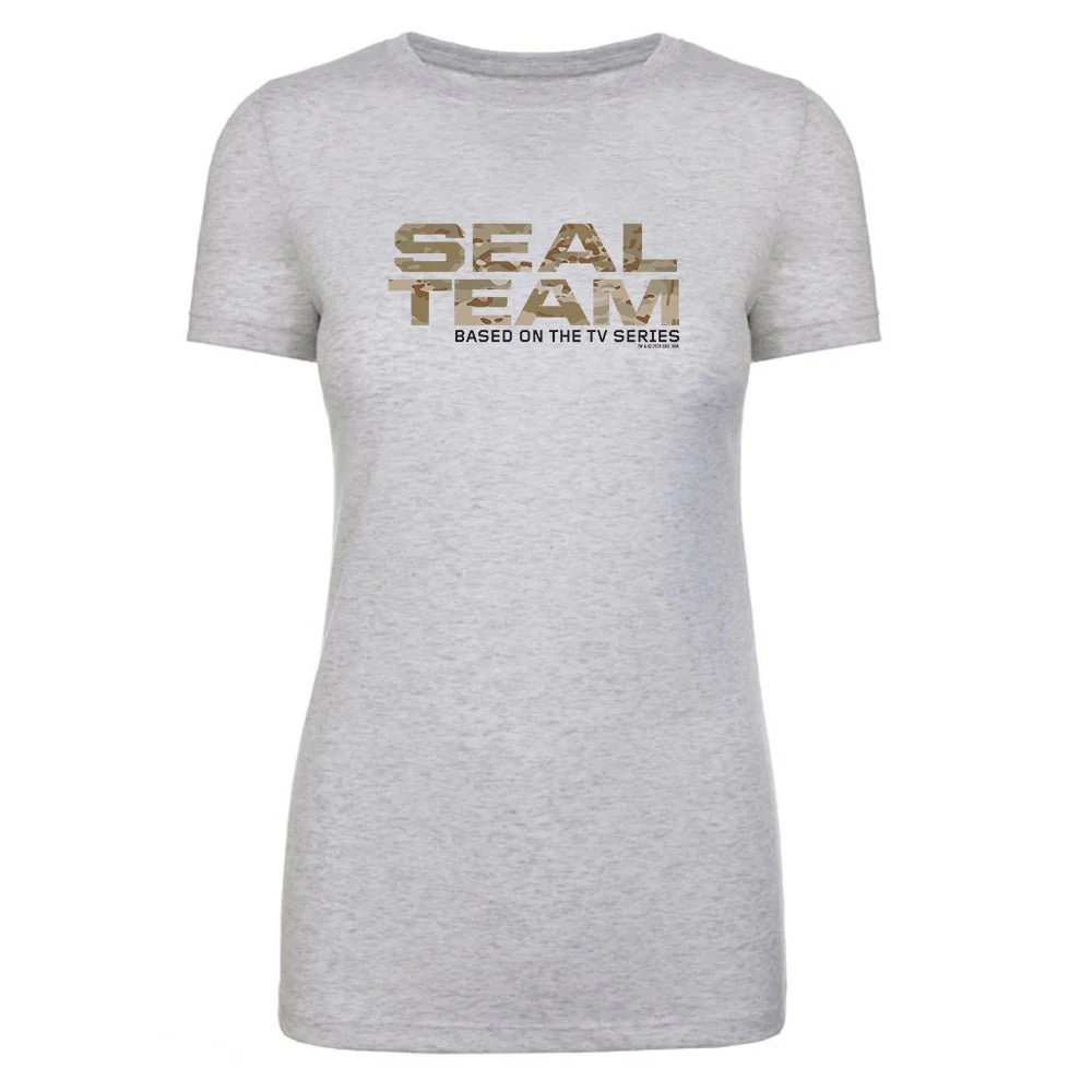 SEAL Team Camouflage Logo Women's Tri-Blend T-Shirt - Image 3