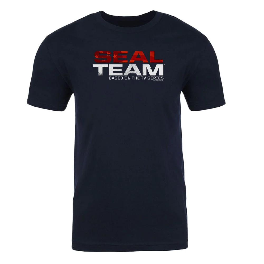 SEAL Team Stacked Logo Adult Short Sleeve T-Shirt - Image 3