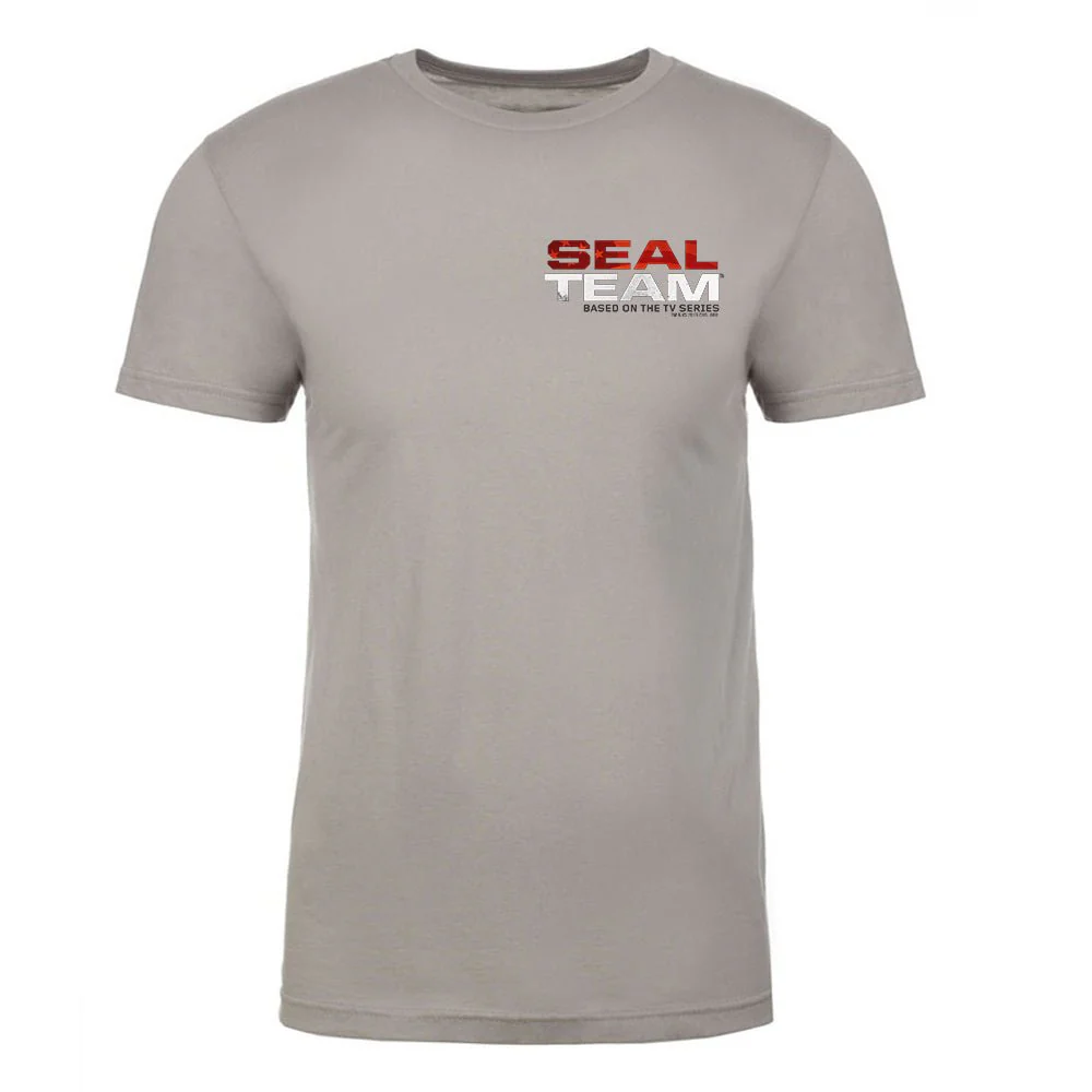 SEAL Team Stacked Logo Chest Adult Short Sleeve T-Shirt - Image 2