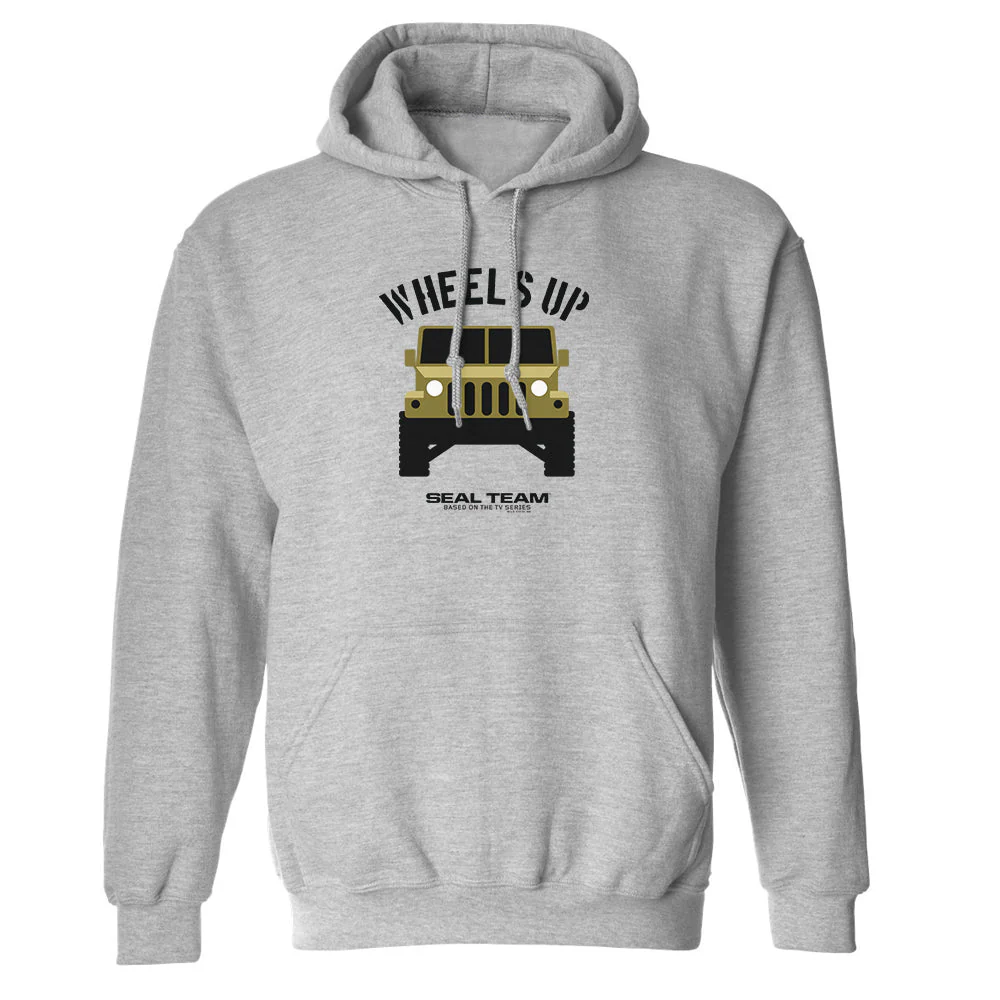 SEAL Team Wheels Up Fleece Hooded Sweatshirt - Image 2