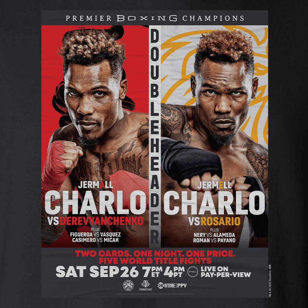 SHO Championship Boxing Charlo Doubleheader Fleece Hooded Sweatshirt - Image 2
