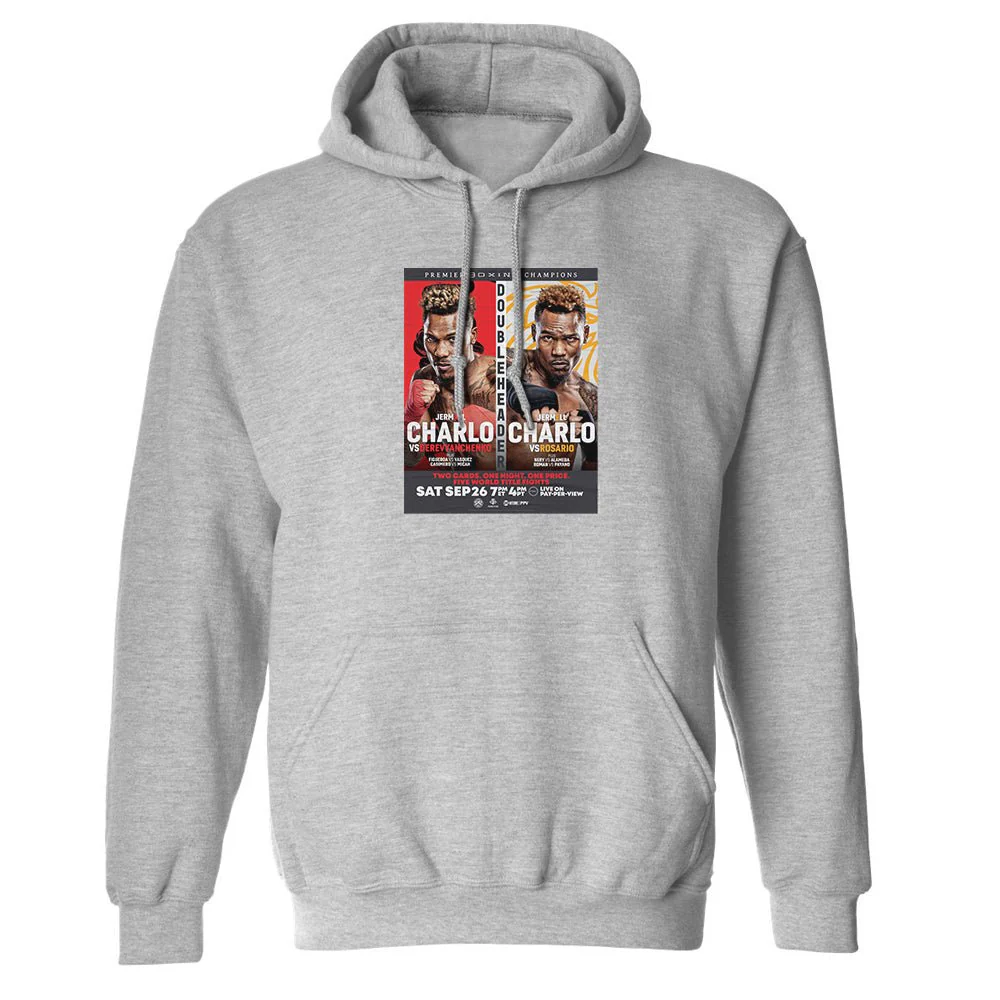SHO Championship Boxing Charlo Doubleheader Fleece Hooded Sweatshirt - Image 3