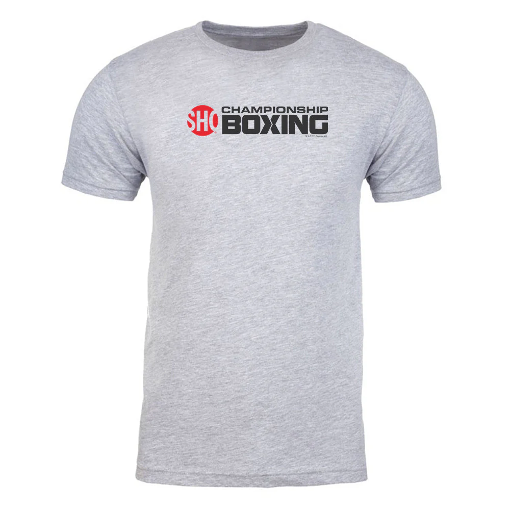SHO Championship Boxing Logo Adult Short Sleeve T-Shirt - Image 2