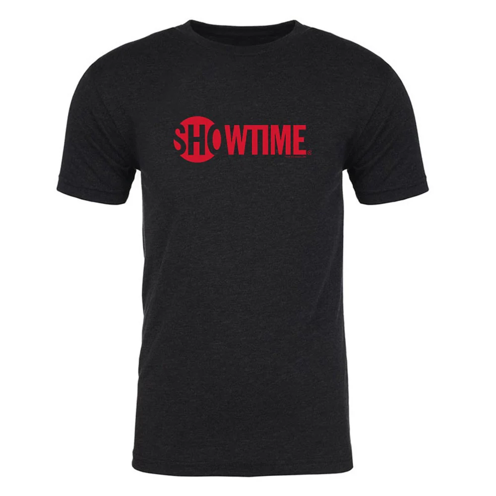 SHOWTIME Logo Men's Tri-Blend T-Shirt - Image 3