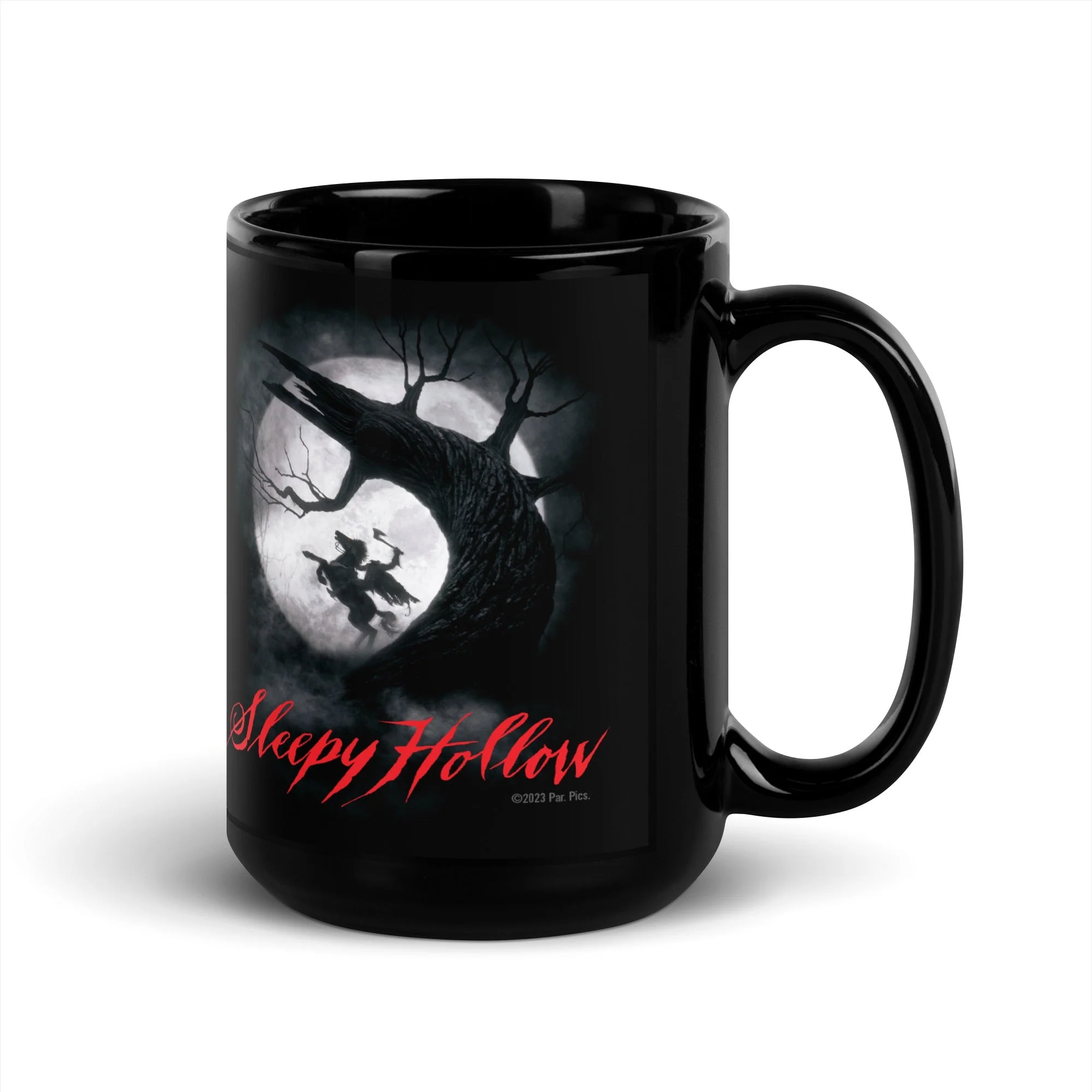 Sleepy Hollow Heads Black Mug - Image 2