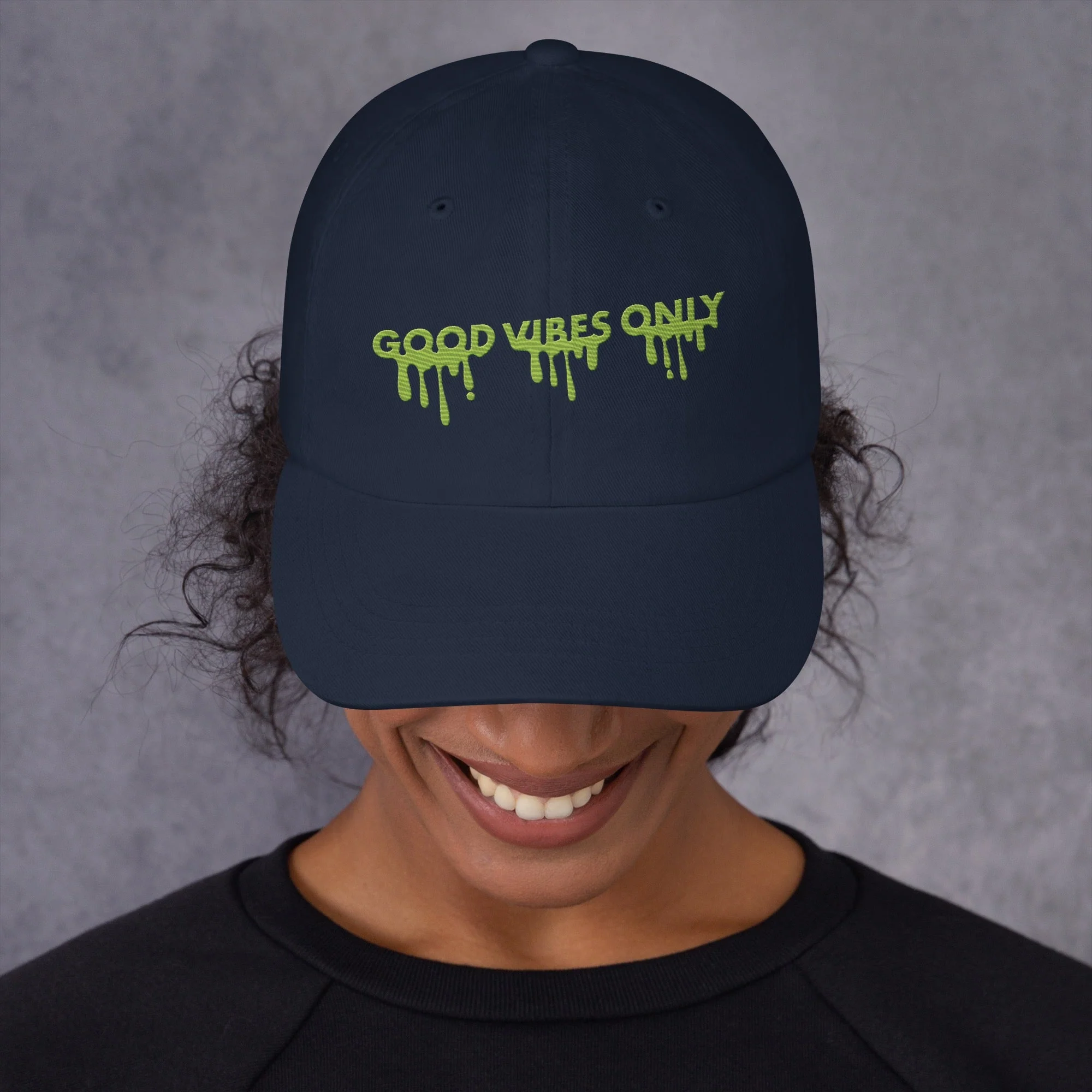 Slime Good Vibes Only Classic Dad Hat - Image 3