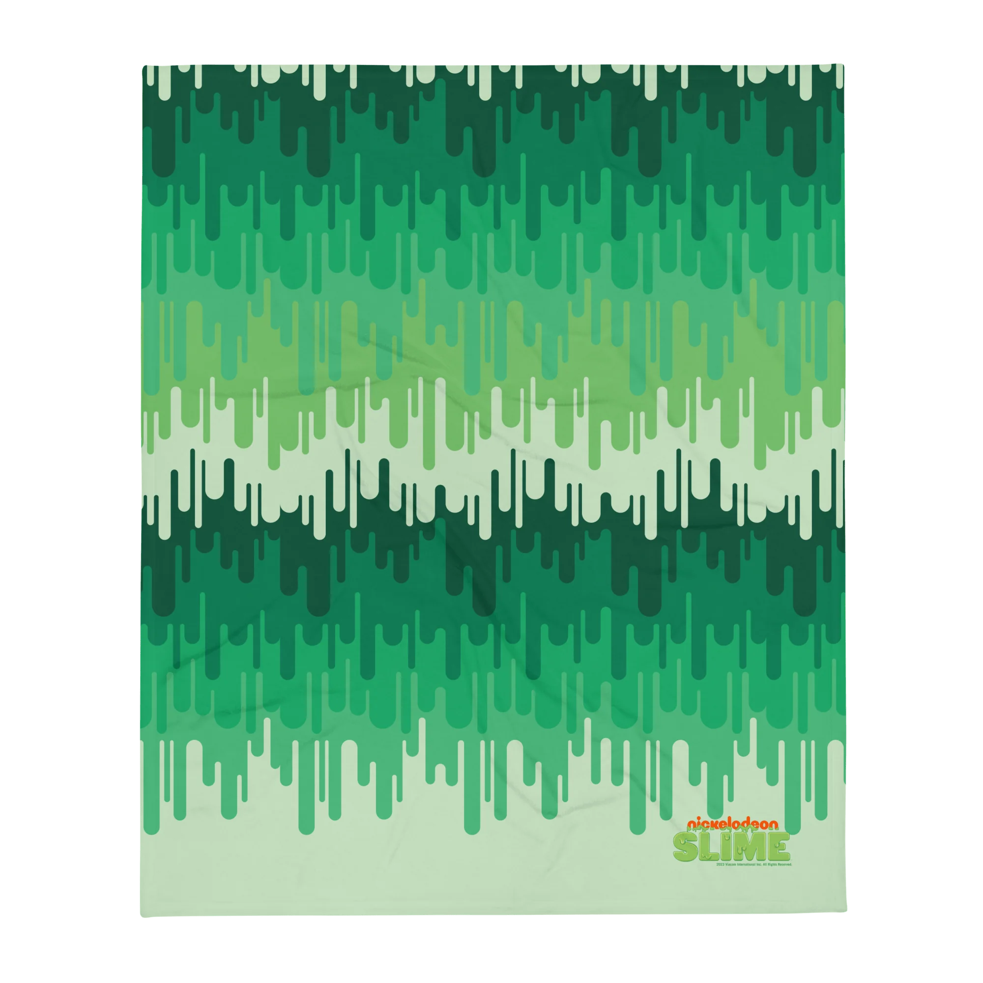 Slime Ombre Green Throw Blanket - Image 4
