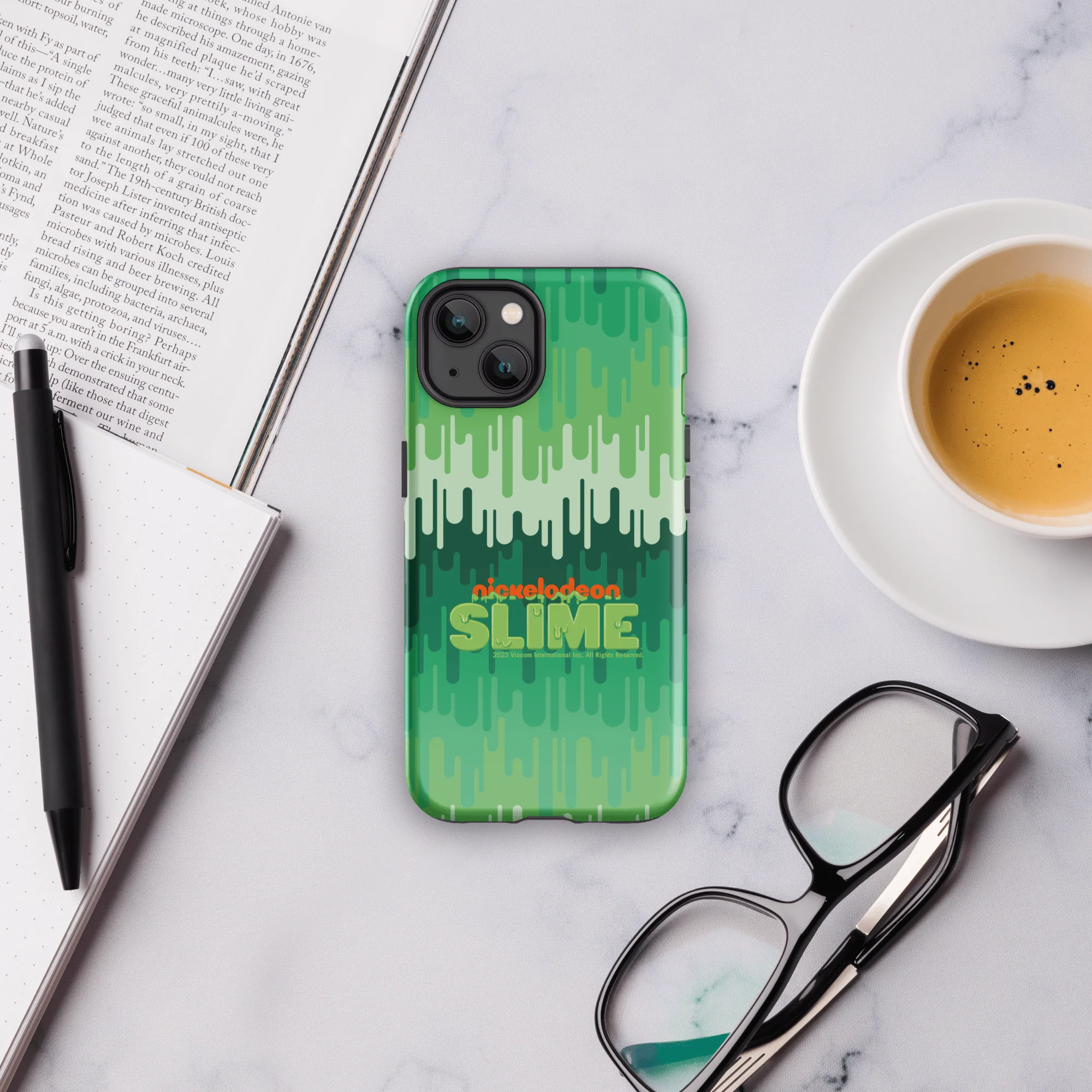 Slime Ombre Green Tough Phone Case - iPhone - Image 15
