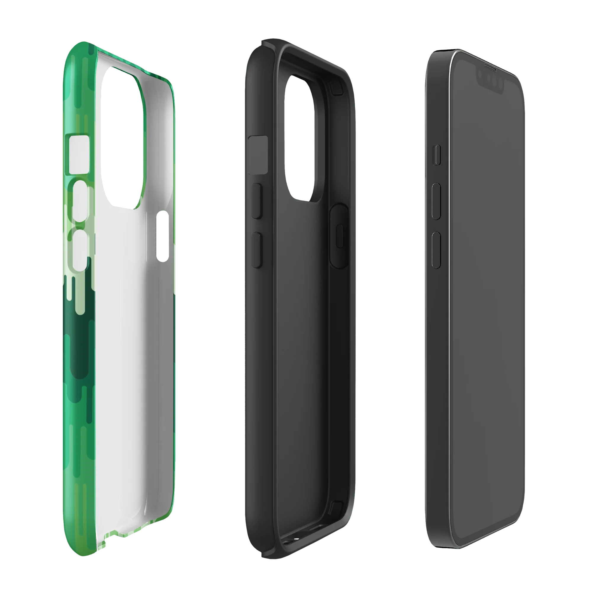 Slime Ombre Green Tough Phone Case - iPhone - Image 20