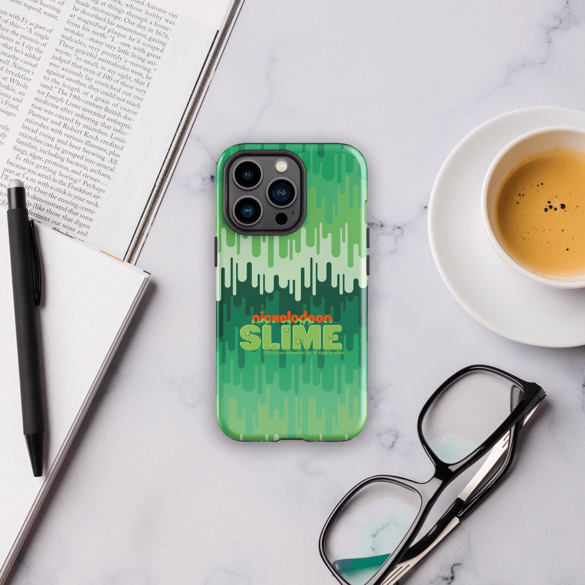 Slime Ombre Green Tough Phone Case - iPhone - Image 21