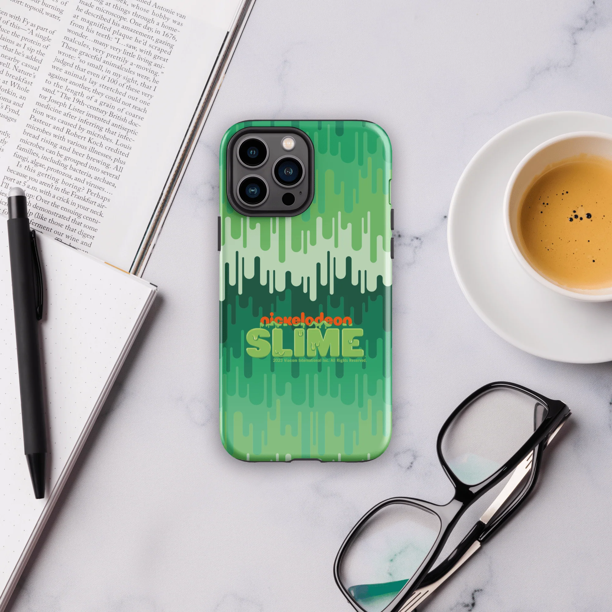 Slime Ombre Green Tough Phone Case - iPhone - Image 23