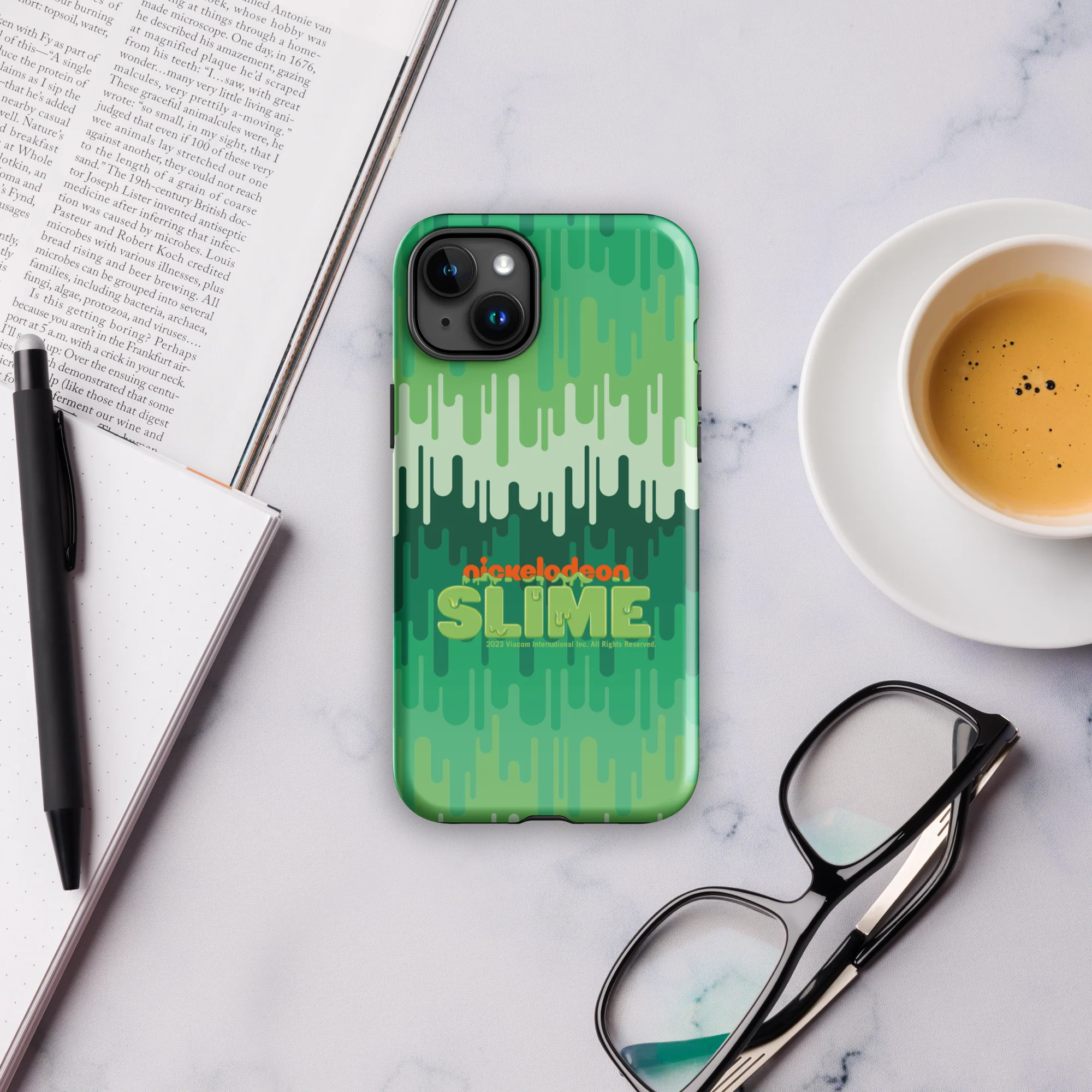 Slime Ombre Green Tough Phone Case - iPhone - Image 42