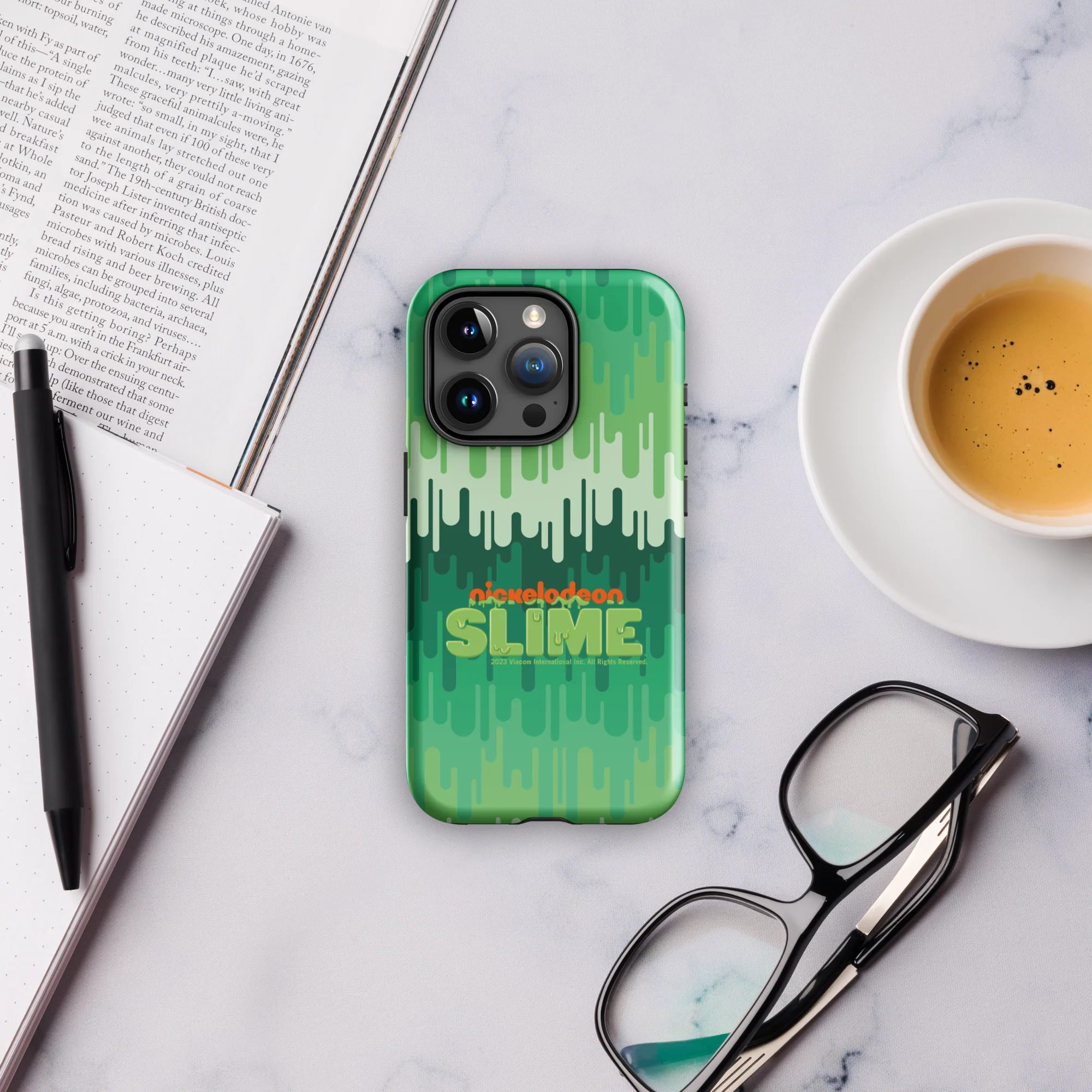 Slime Ombre Green Tough Phone Case - iPhone - Image 45