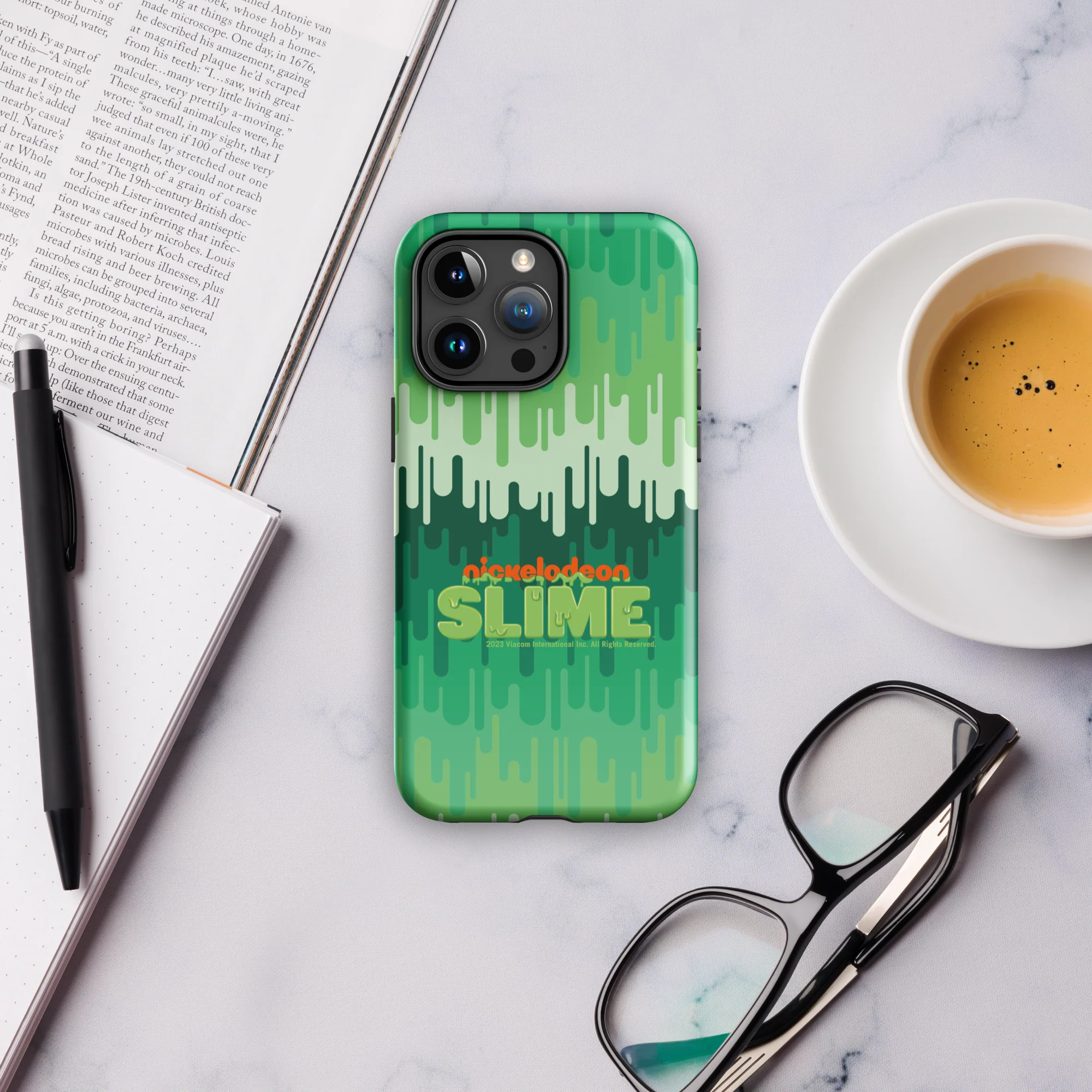 Slime Ombre Green Tough Phone Case - iPhone - Image 48