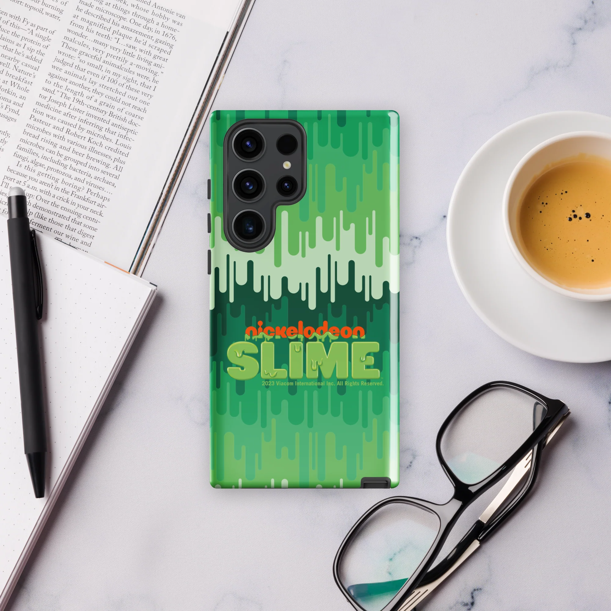Slime Ombre Green Tough Phone Case - Samsung - Image 42