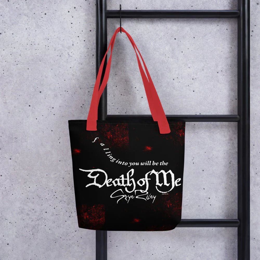 Smile 2 Death of Me Premium Tote Bag - Image 4