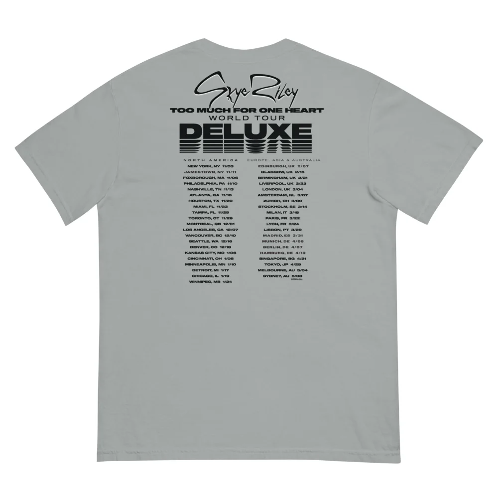 Smile 2 Skye Riley Tour Comfort Colors Unisex T-Shirt - Image 3