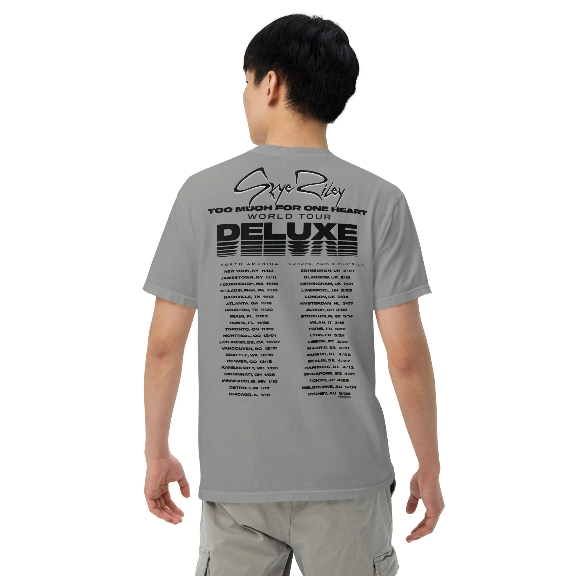 Smile 2 Skye Riley Tour Comfort Colors Unisex T-Shirt - Image 6