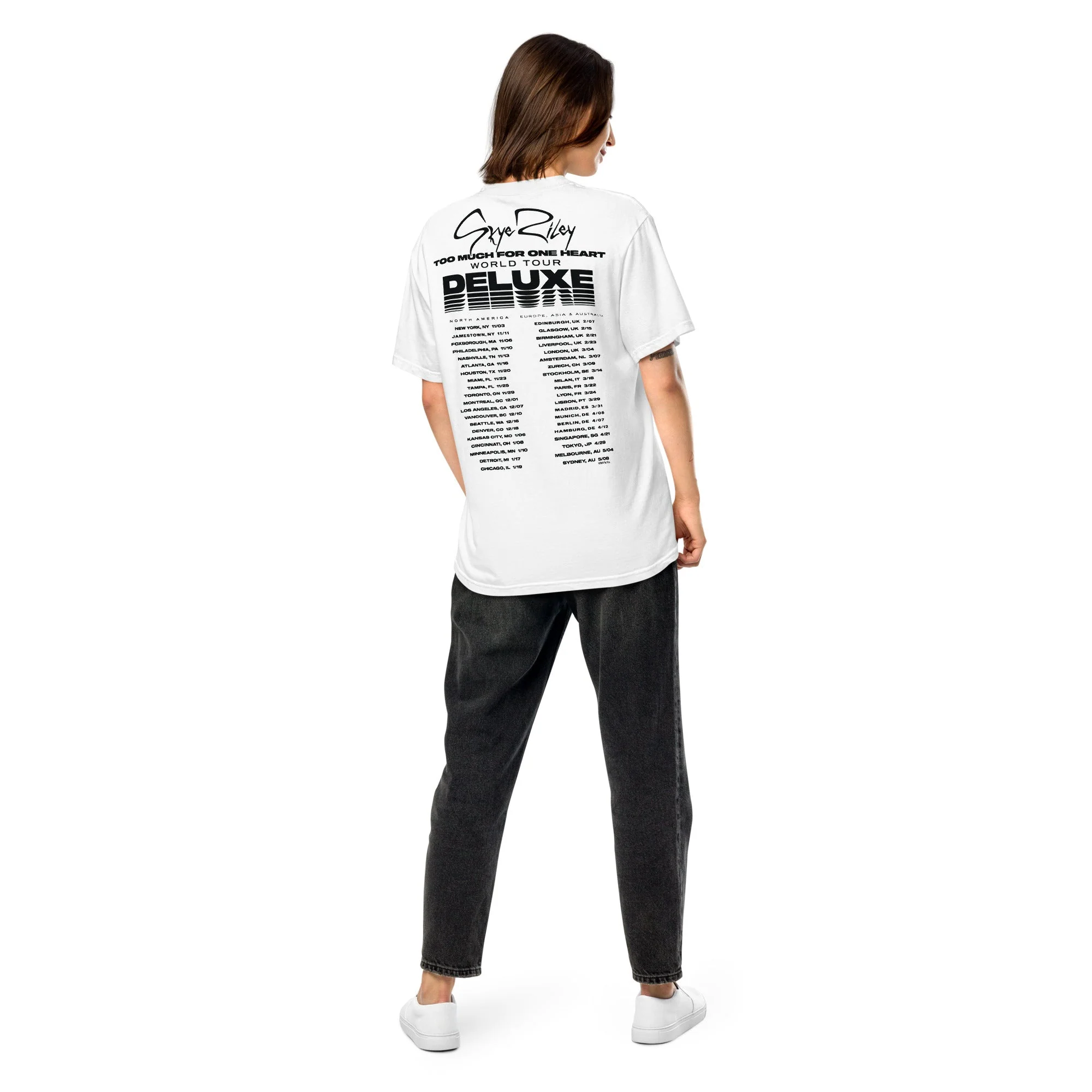 Smile 2 Skye Riley Tour Comfort Colors Unisex T-Shirt - Image 7