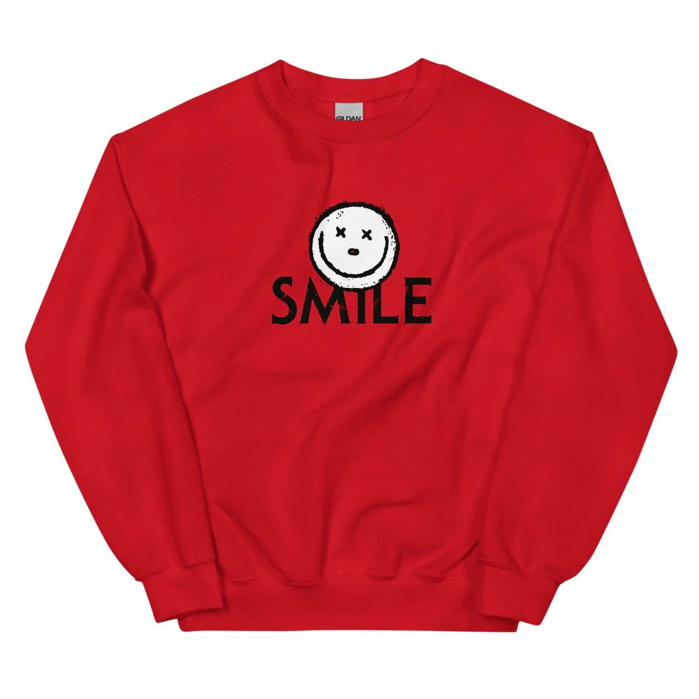 Smile What Makes You Smile? Unisex Crewneck Sweatshirt