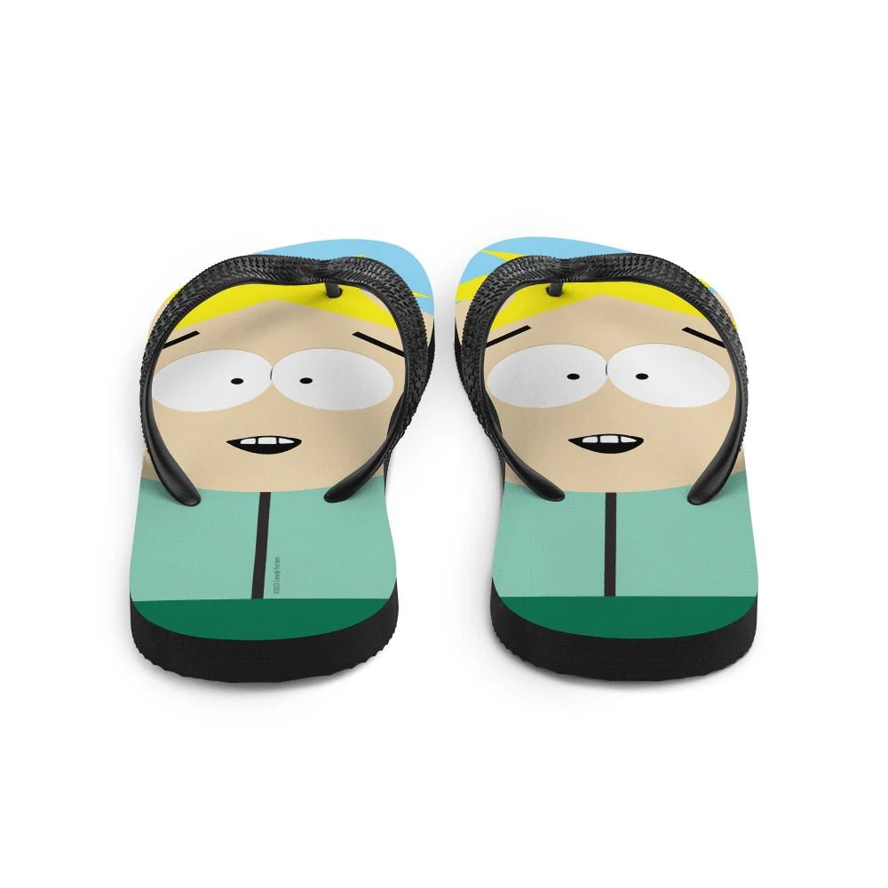 South Park Butters Big Face Flip Flops - Image 2