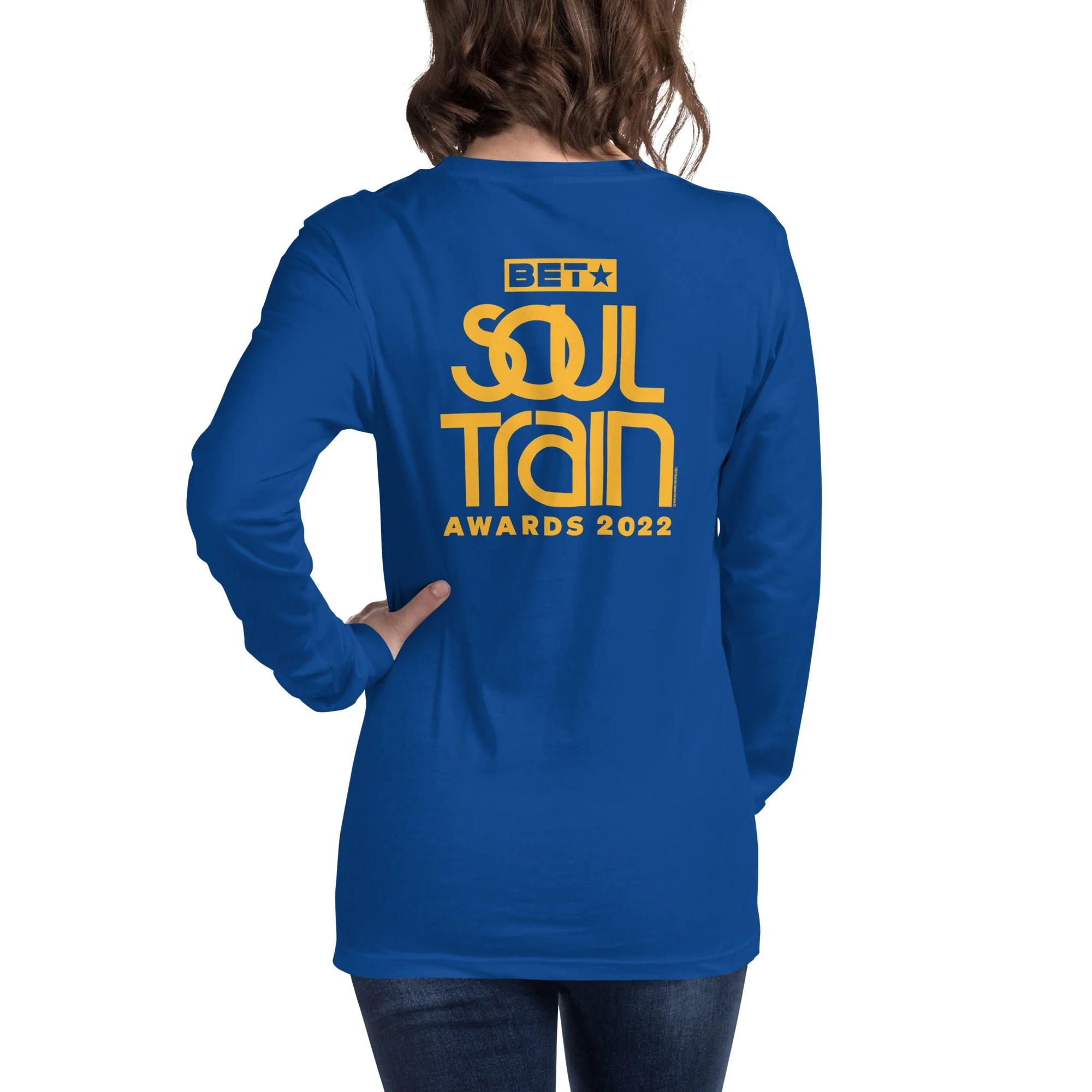Soul Train Awards 2022 Logo Adult Long Sleeve T-Shirt - Image 12