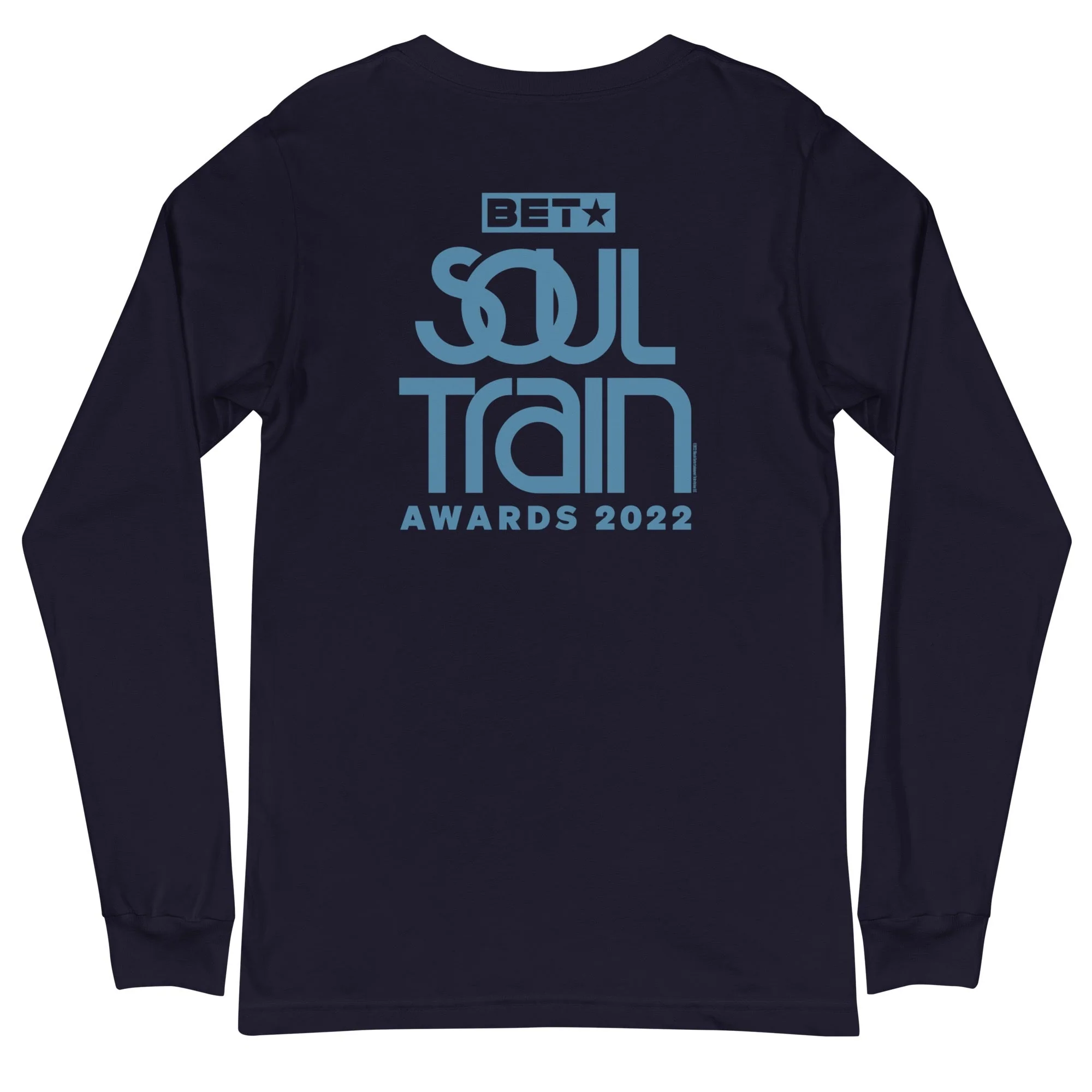 Soul Train Awards 2022 Logo Adult Long Sleeve T-Shirt - Image 2