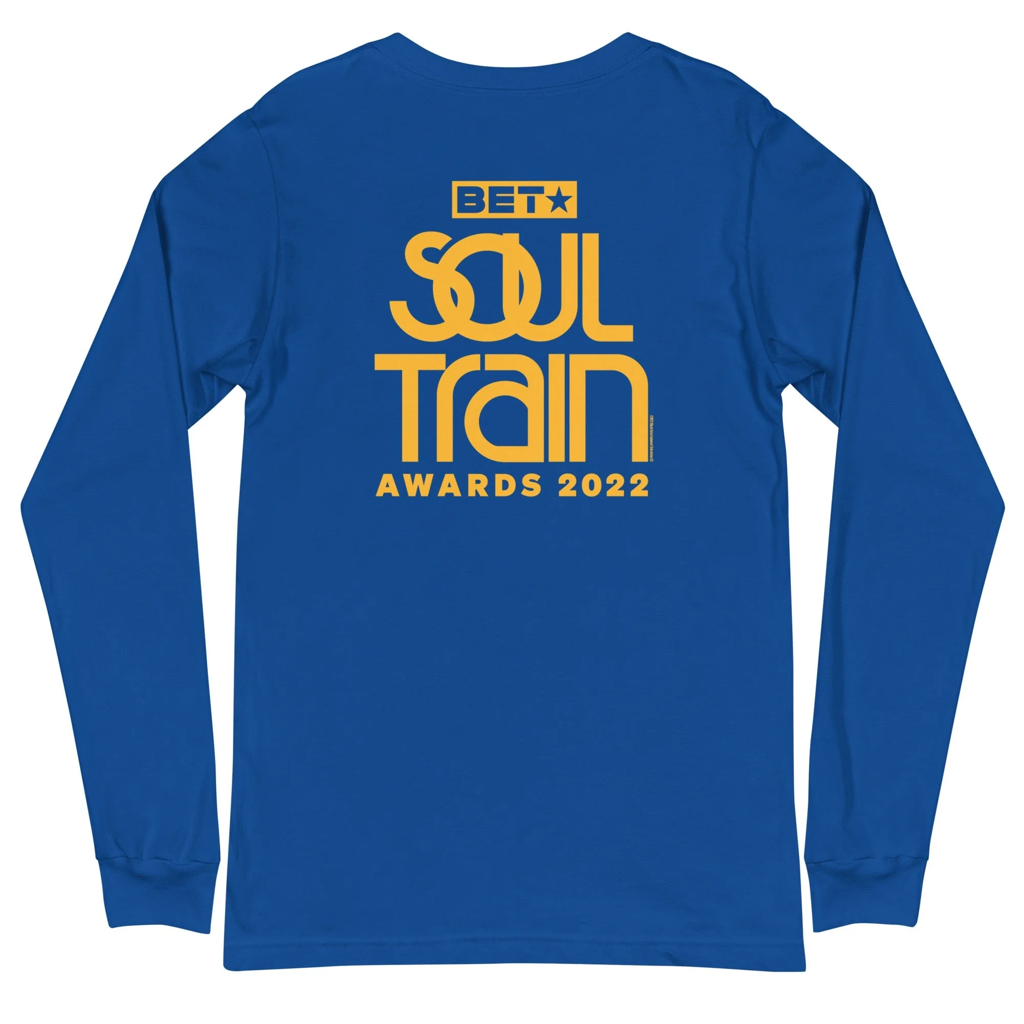 Soul Train Awards 2022 Logo Adult Long Sleeve T-Shirt - Image 8