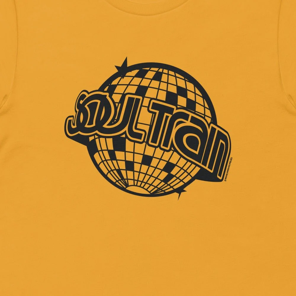 Soul Train Disco Ball Adult Short Sleeve T-Shirt - Image 2