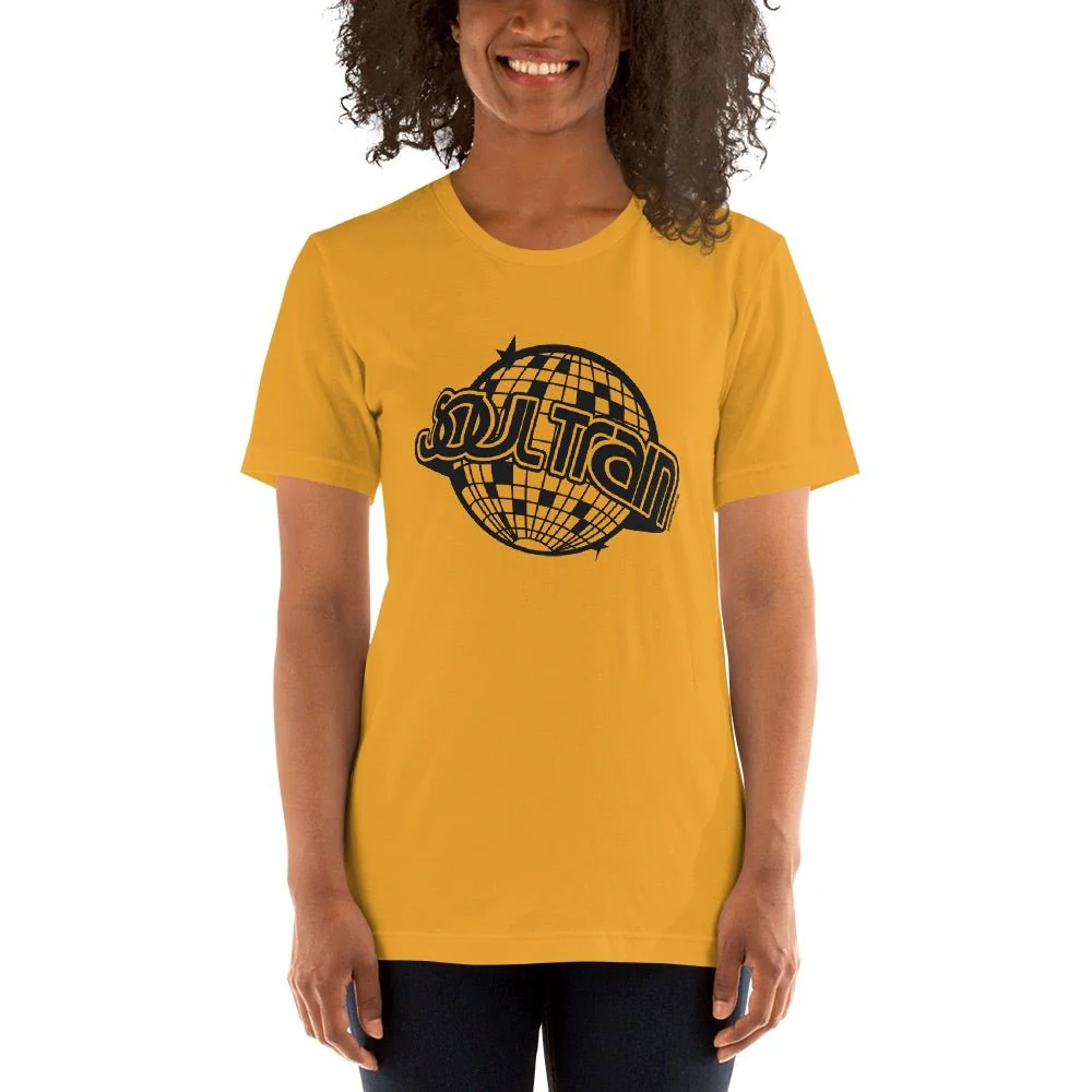 Soul Train Disco Ball Adult Short Sleeve T-Shirt - Image 3