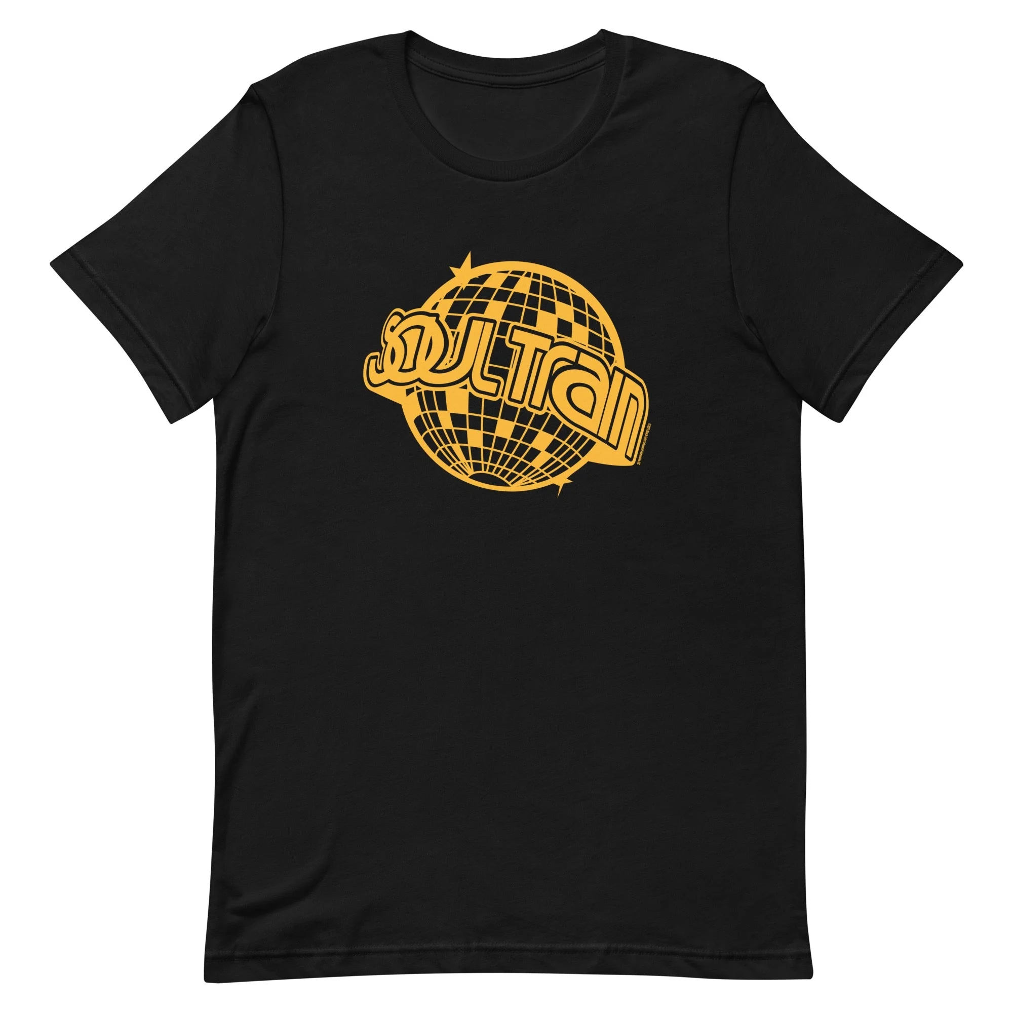 Soul Train Disco Ball Adult Short Sleeve T-Shirt - Image 4