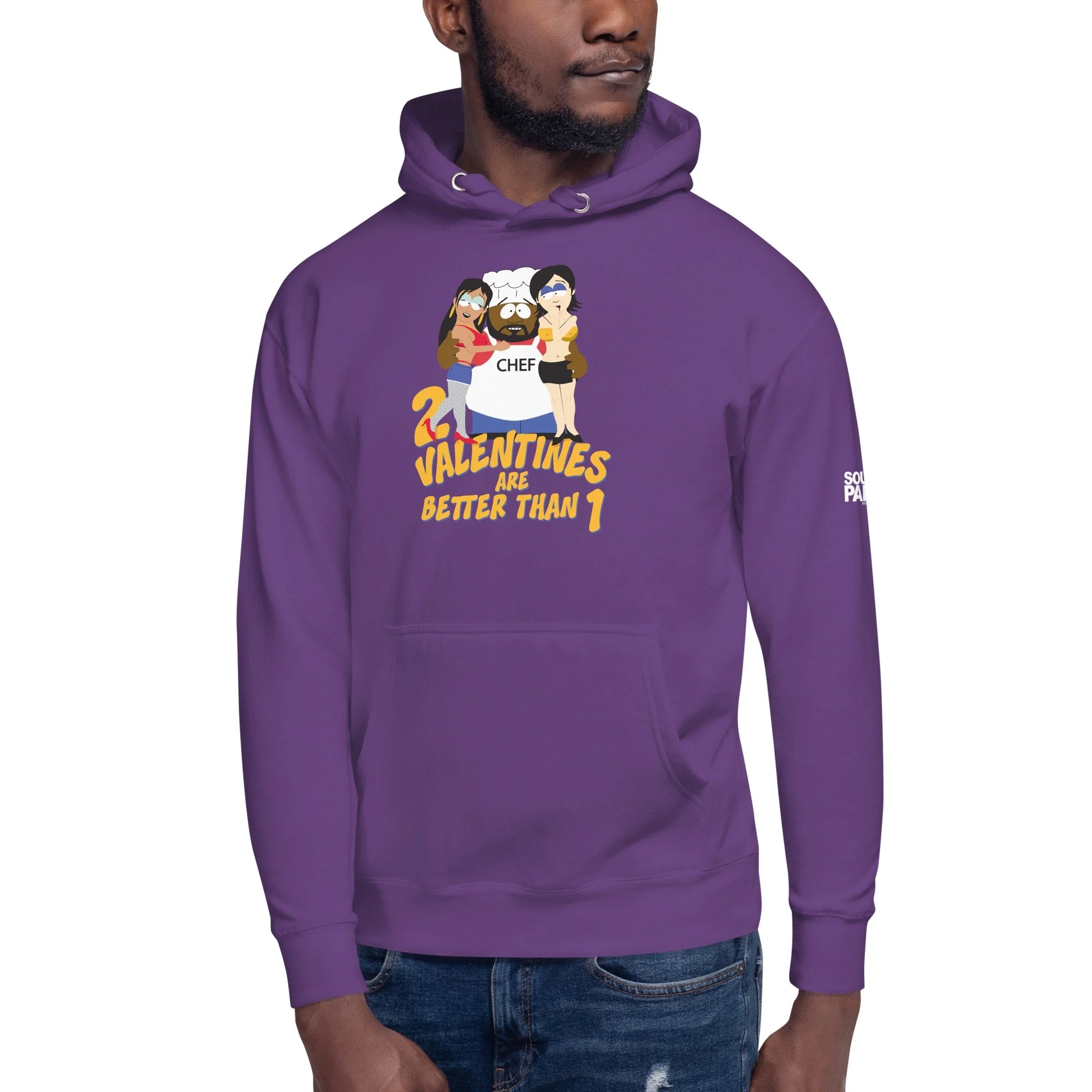 South Park 2 Valentine's Is Better Than 1 Adult  Premium Hoodie - Image 16
