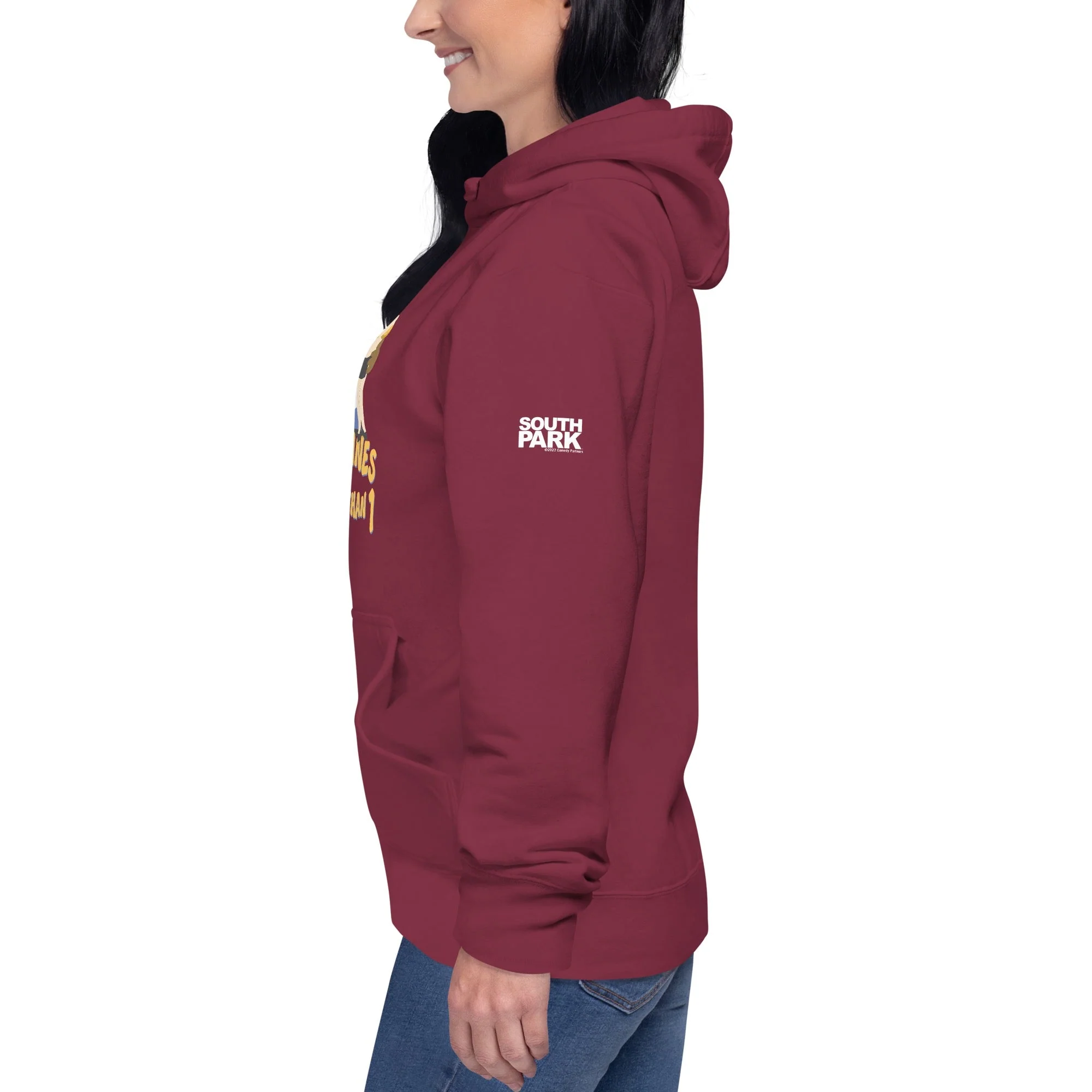 South Park 2 Valentine's Is Better Than 1 Adult  Premium Hoodie - Image 5