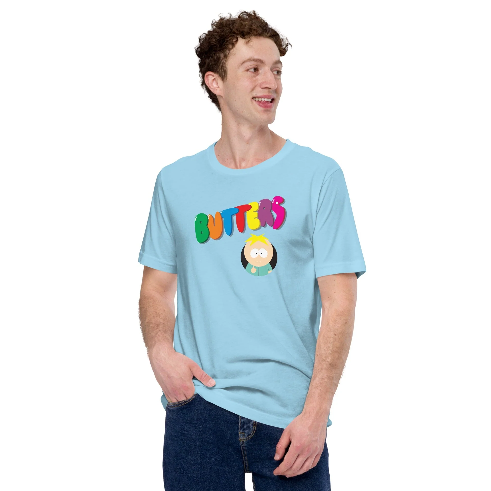 South Park Butters Adult T-Shirt - Image 3