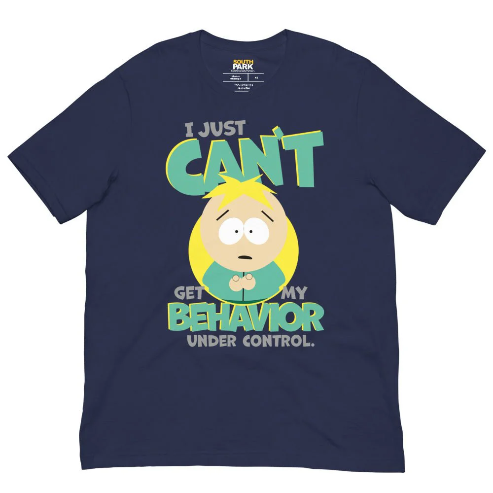 South Park Butters Behavior Under Control Unisex T-Shirt